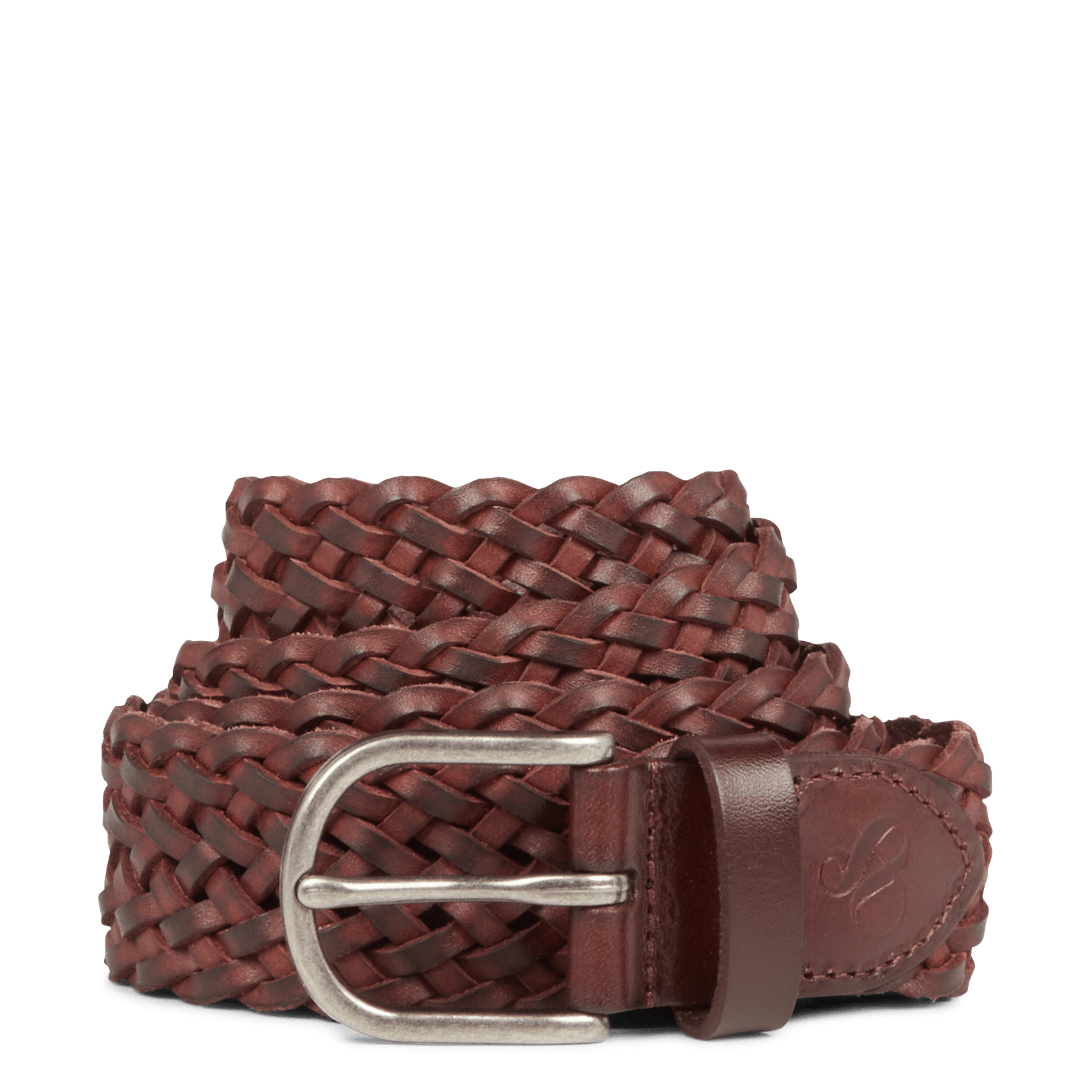 Ceinture Homme Scotch & Soda 100% Cuir Avec Applications - Fabriquée En Italie - Neuf