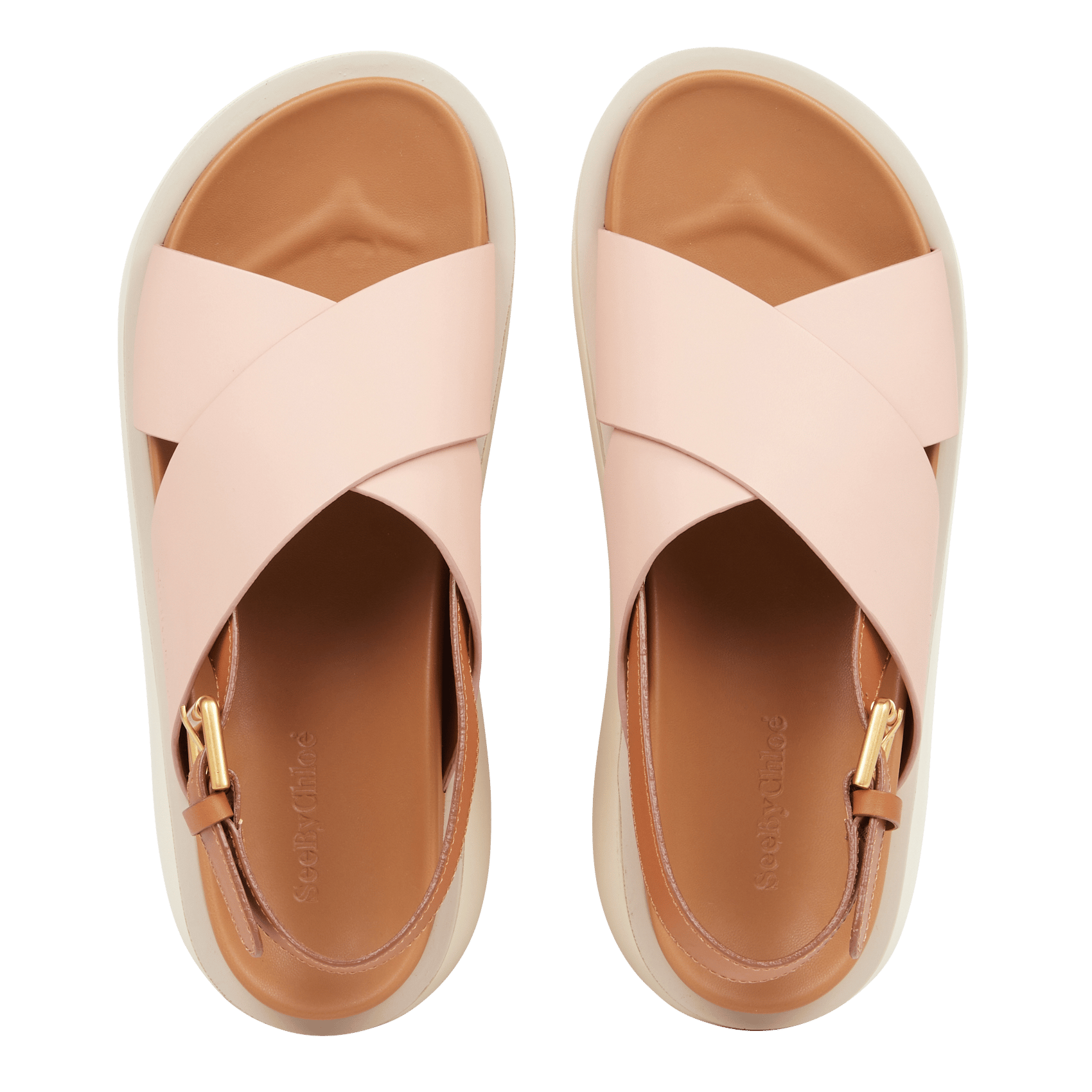 Mule Plate Woody En Toile | Chloé FR