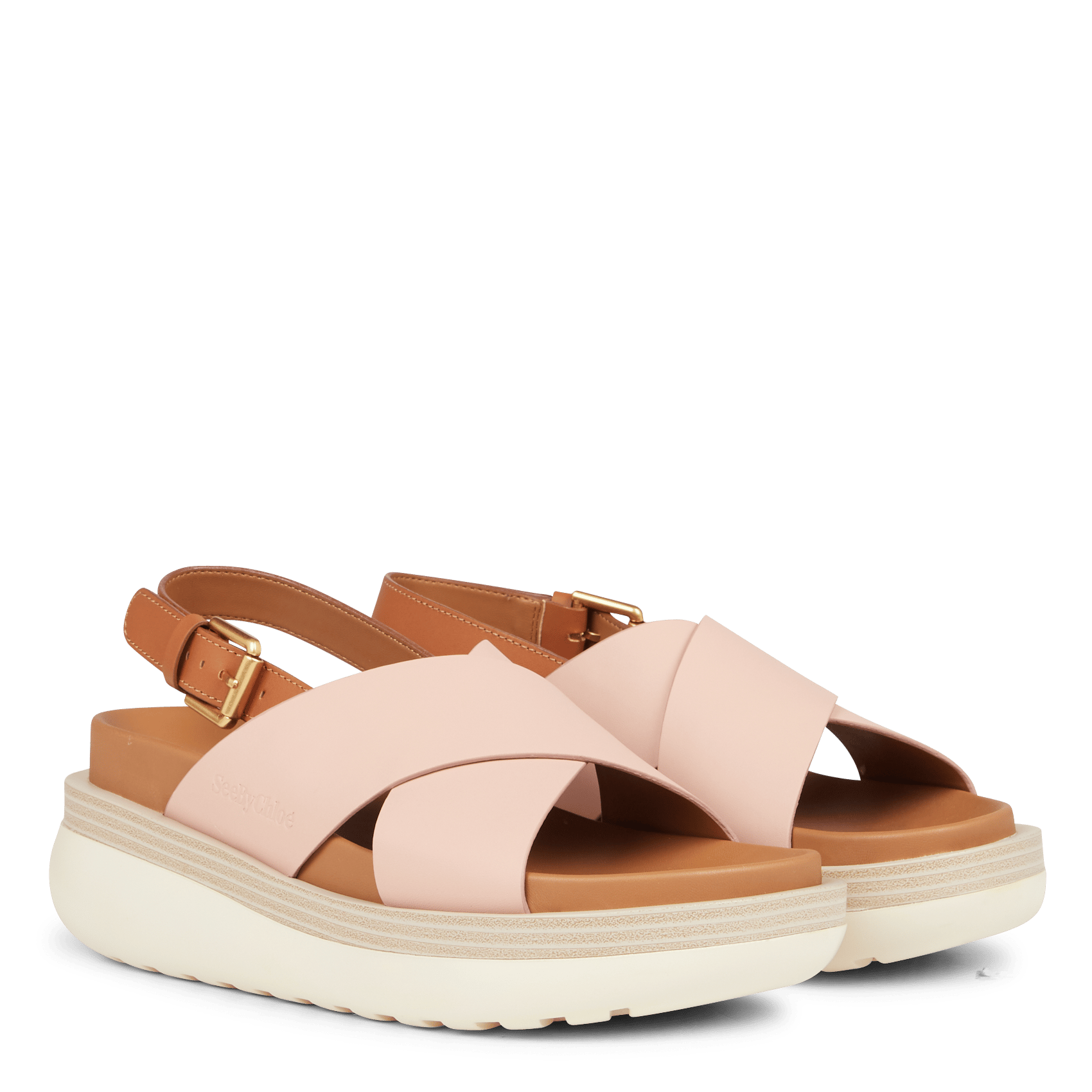 Sandales Plates Powder See By Chloe - Femme | Place des Tendances