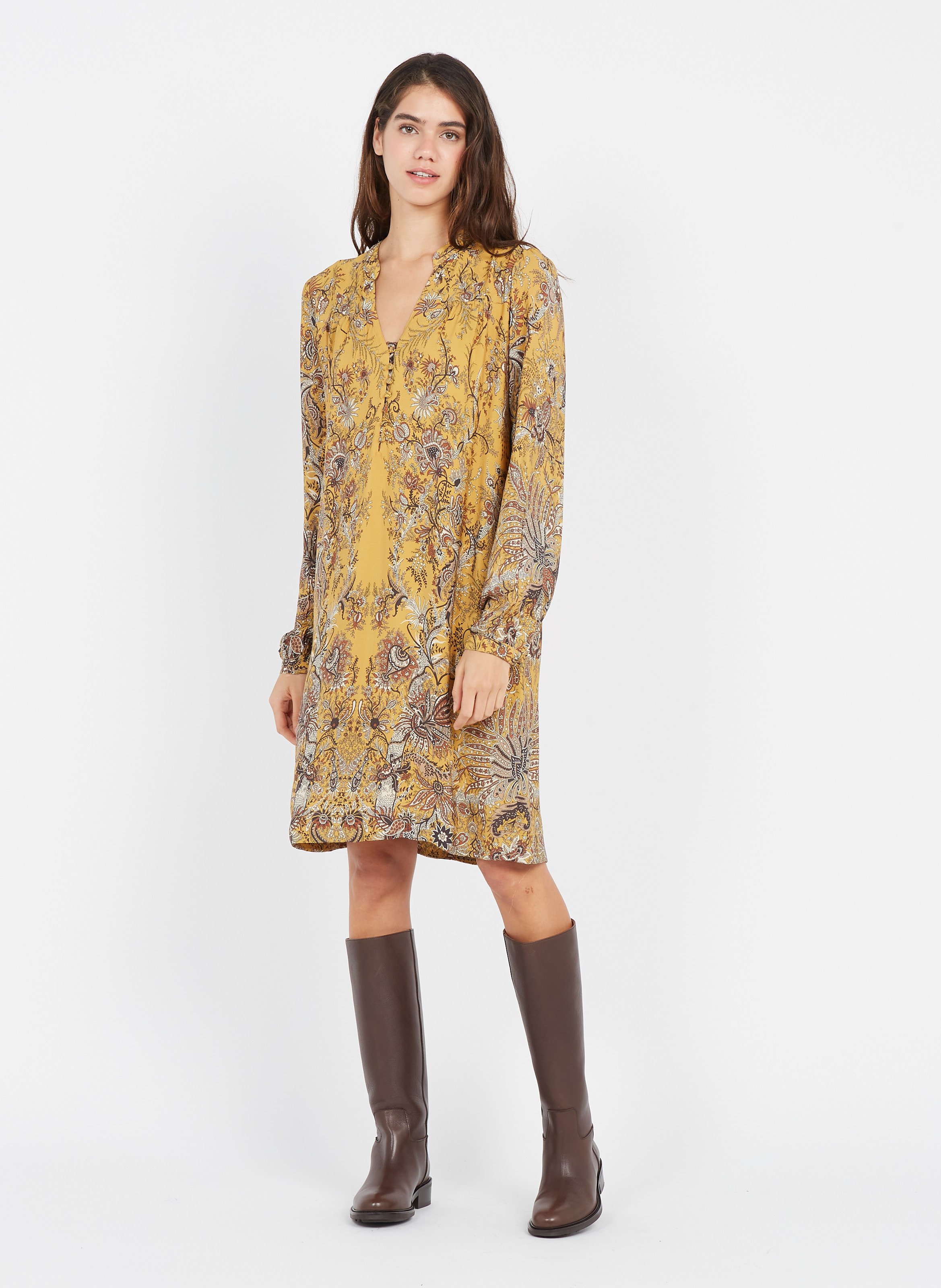 robe tournesol the kooples