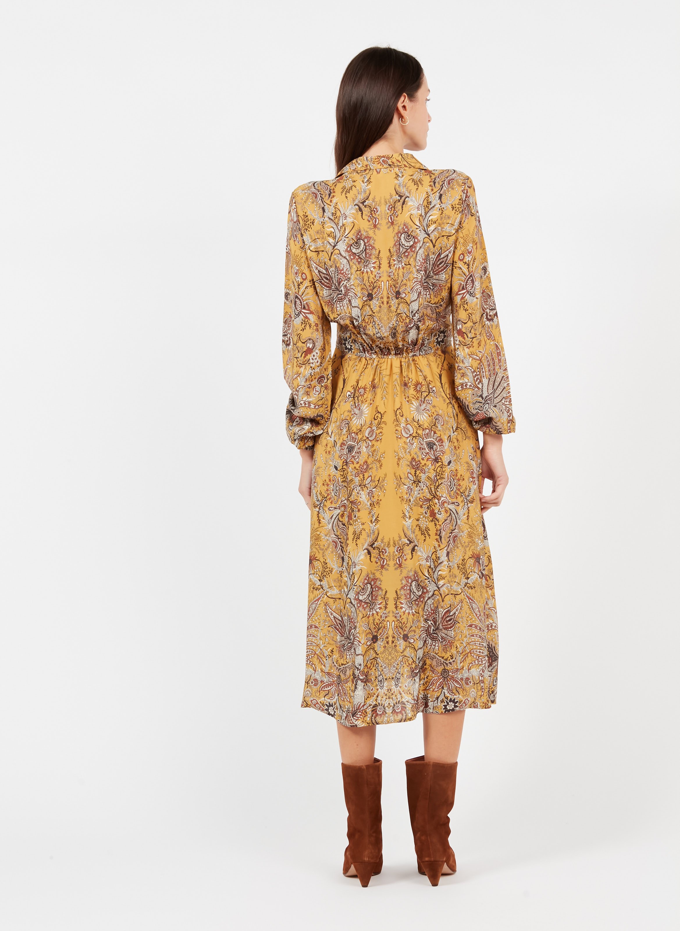 robe tournesol the kooples