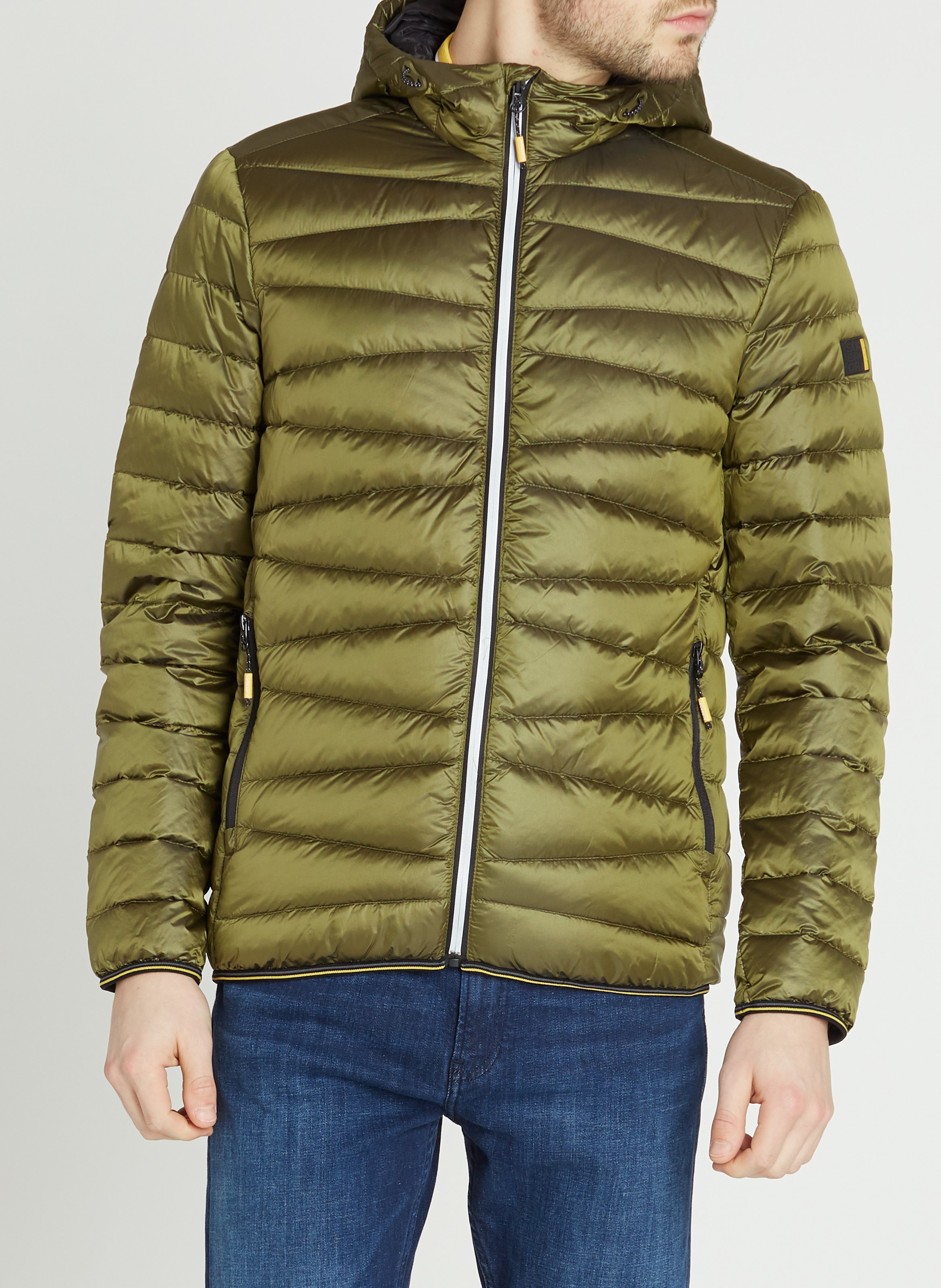 doudoune light à capuche