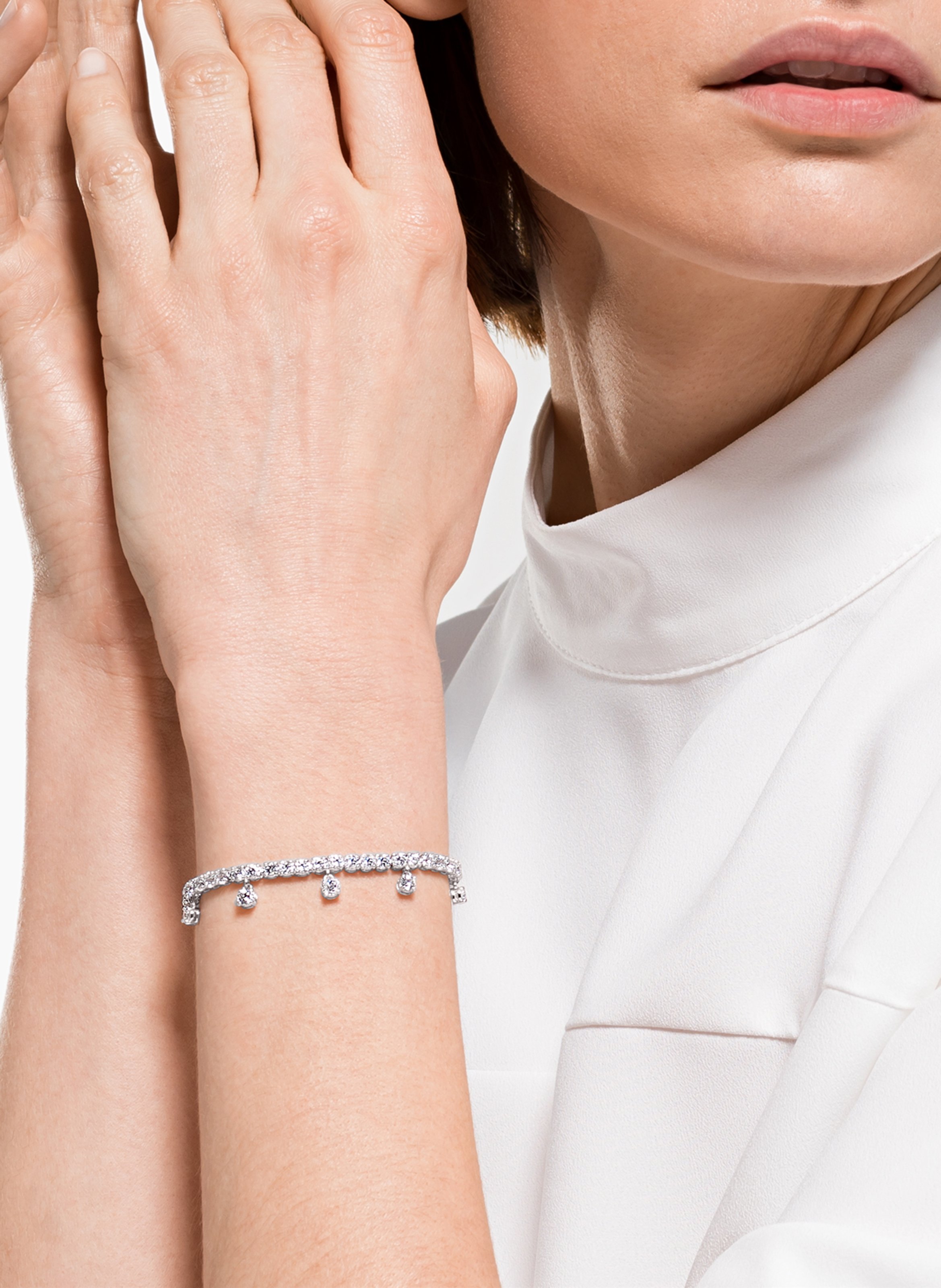 bracelet coulissant swarovski