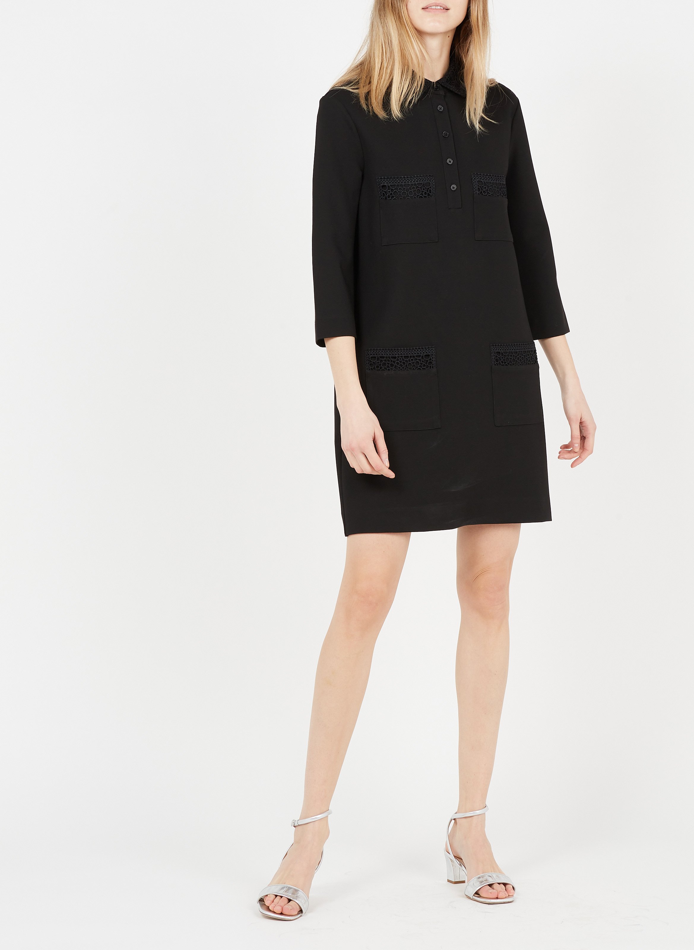 robe noire classique