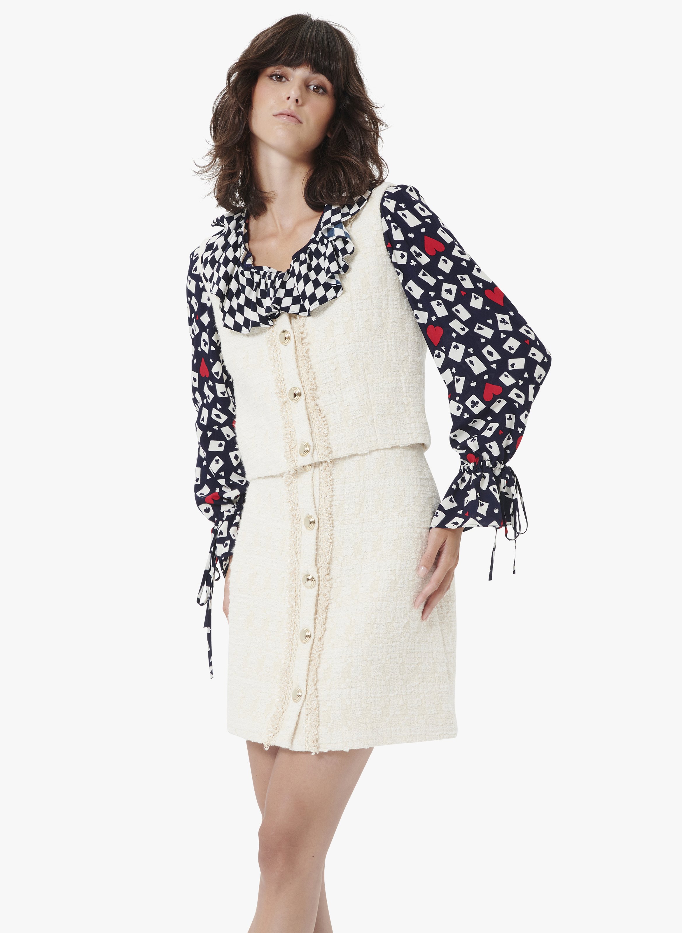 Débardeur TARA JARMON Taille 42 En Lin - Rose - Occasion Très Bon État - Pour Femme