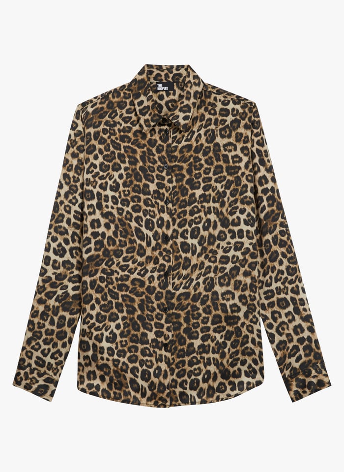 Chemise leopard discount femme soie