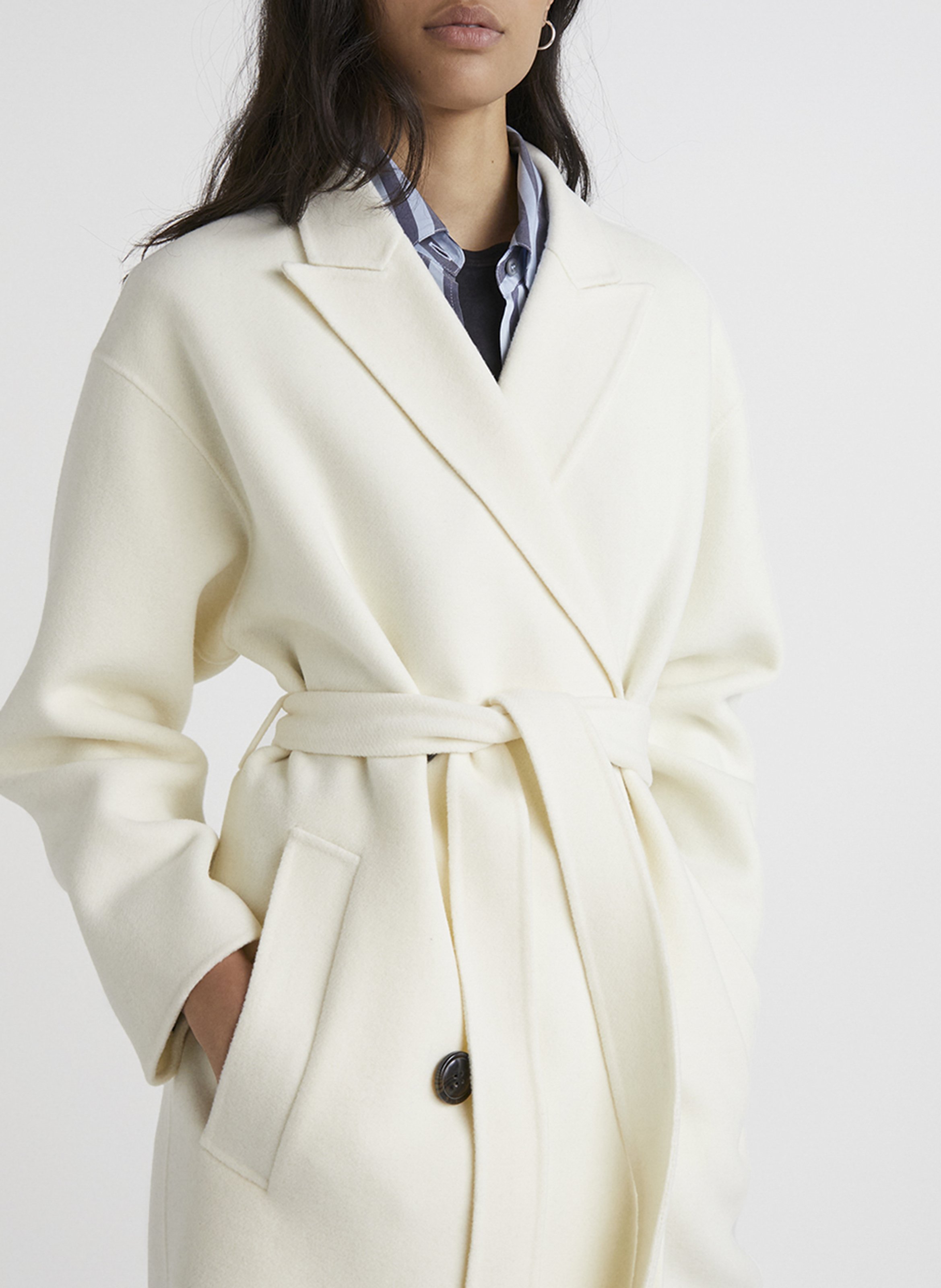 manteau blanc