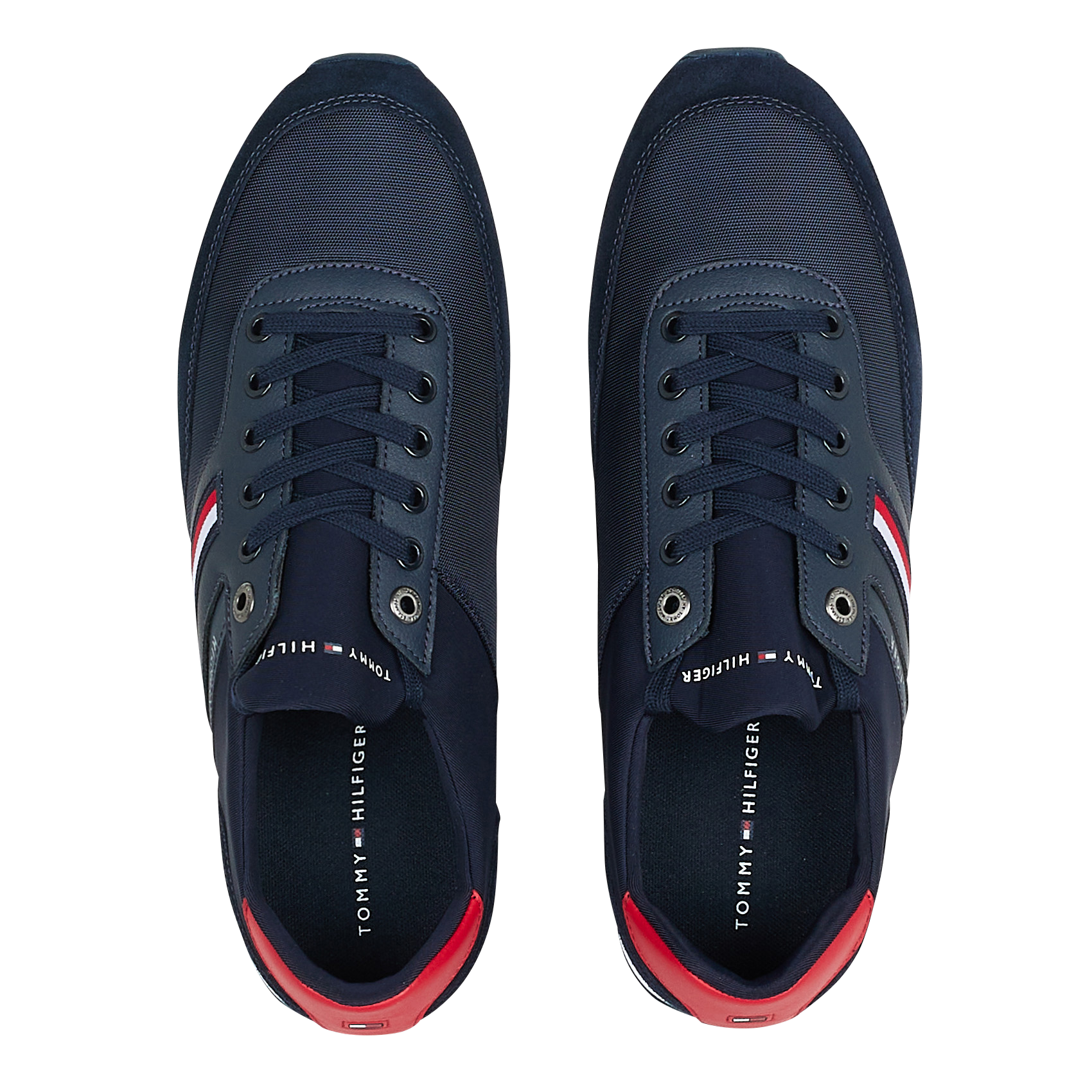 Sneakers Coton Tommy Hilfiger pour homme en coloris Bleu Homme Chaussures Baskets Baskets basses 