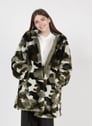 TWINSET JACQ.CAMOUFLAGE Kaki