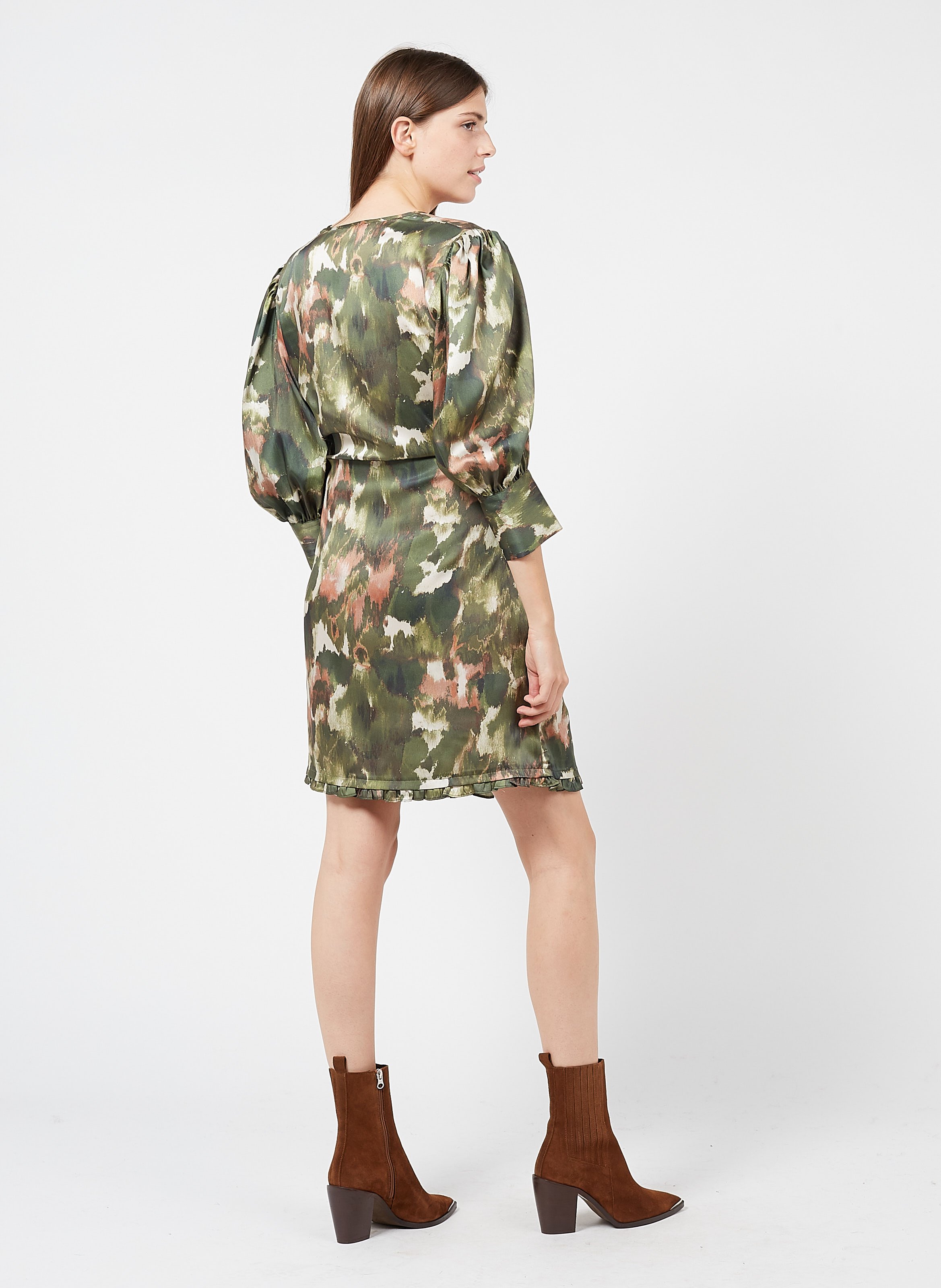 robe camouflage mango