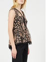 TWINSET ST.FIORE ROMANTICO NERO/NUDO Multicolore