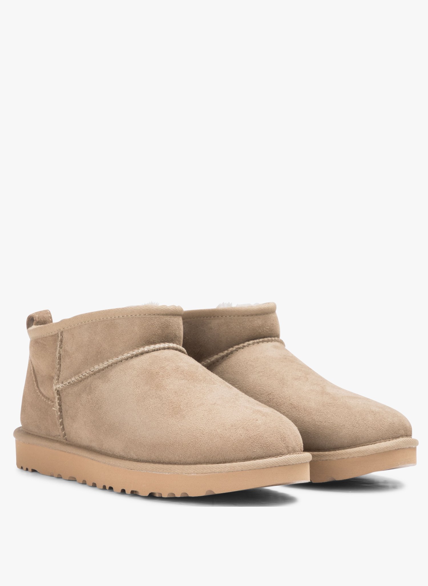 Bottines Classic Ultra Mini En Cuir Antilope Ugg - Femme | Place des Tendances ugg classic mini antilope