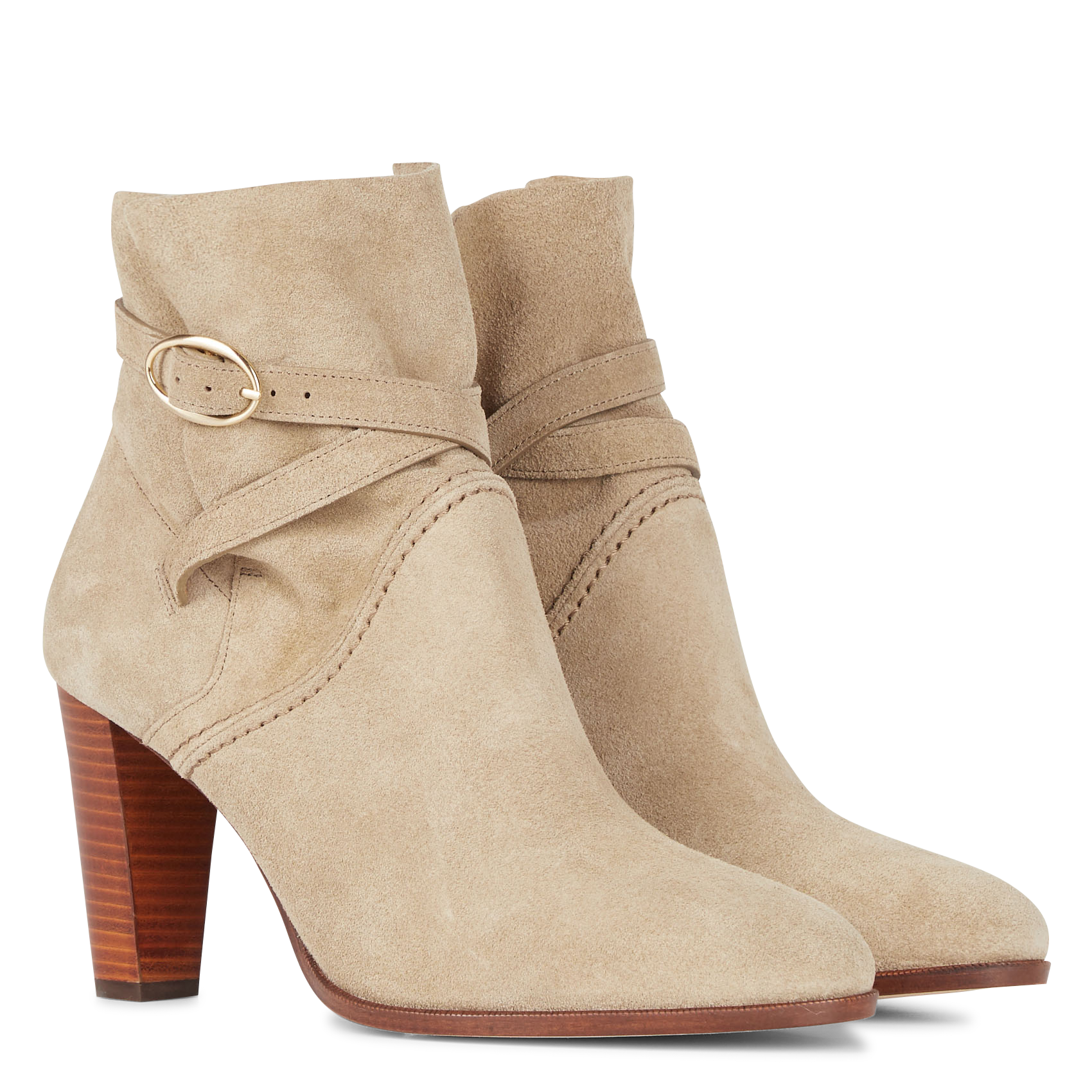 bottines été femme beige