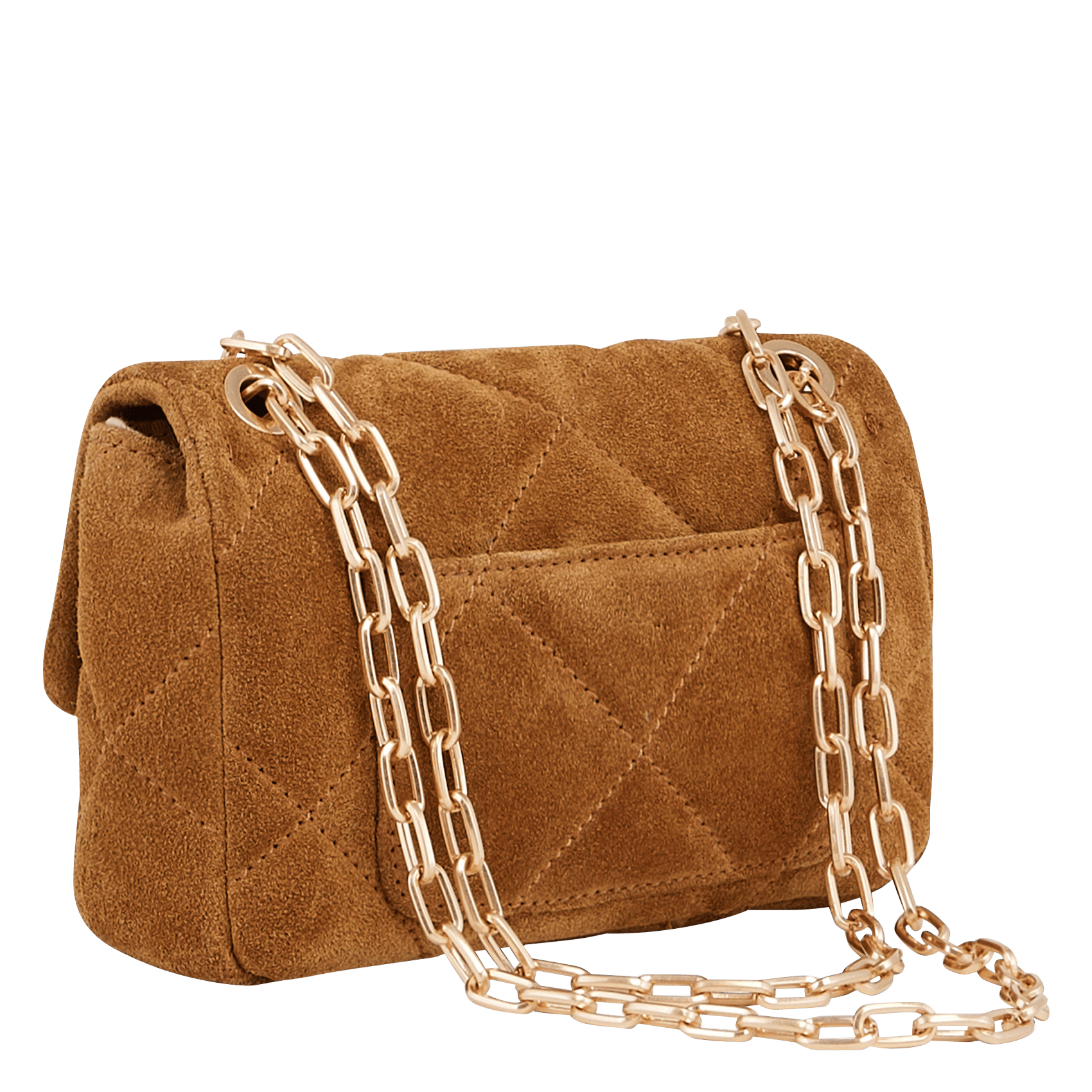 Petit Sac Bandouli?�re En Cuir Noisette Vanessa Bruno - Femme | Place des Tendances