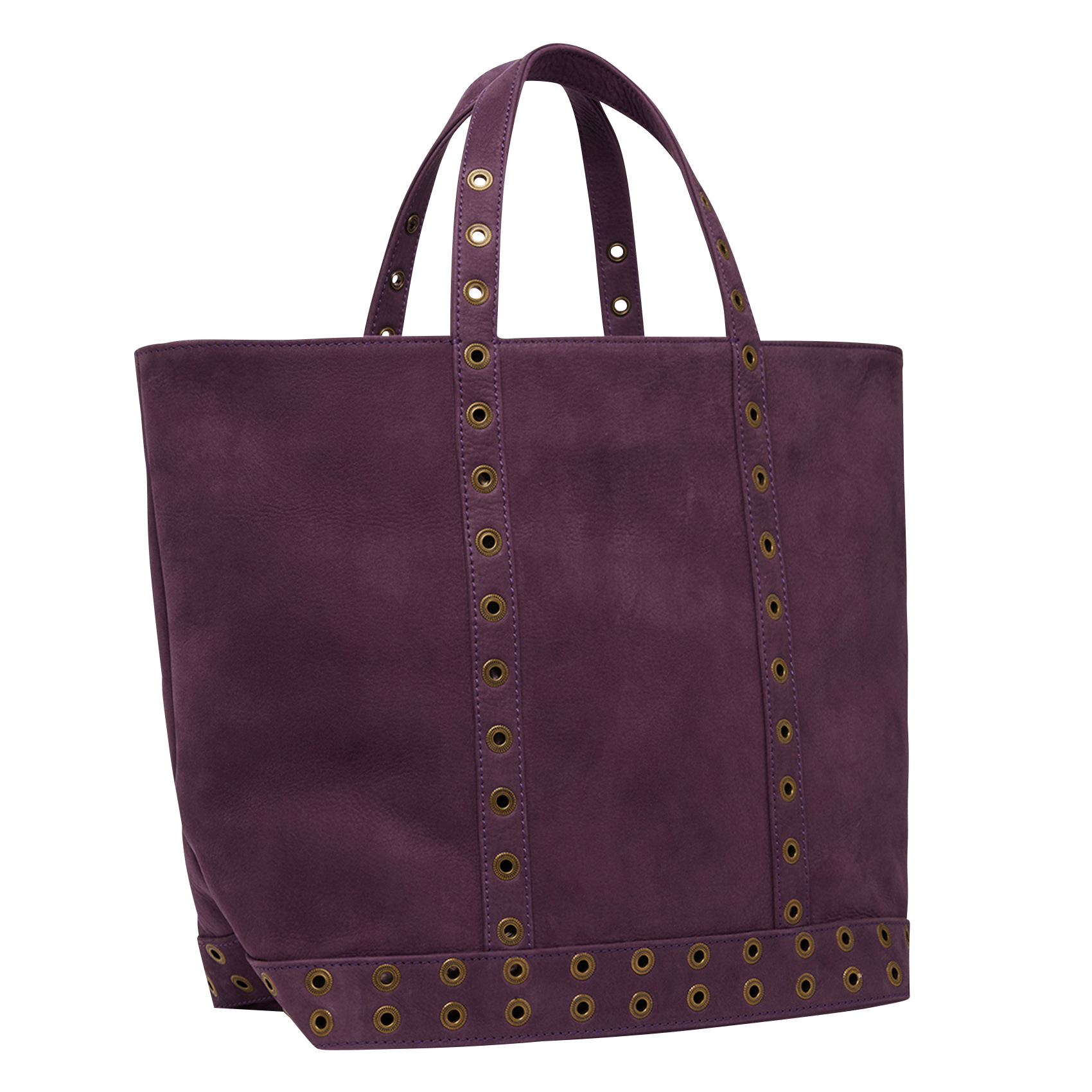 Sac Cabas En Cuir Nubuck Berry Vanessa Bruno - Femme | Place des Tendances