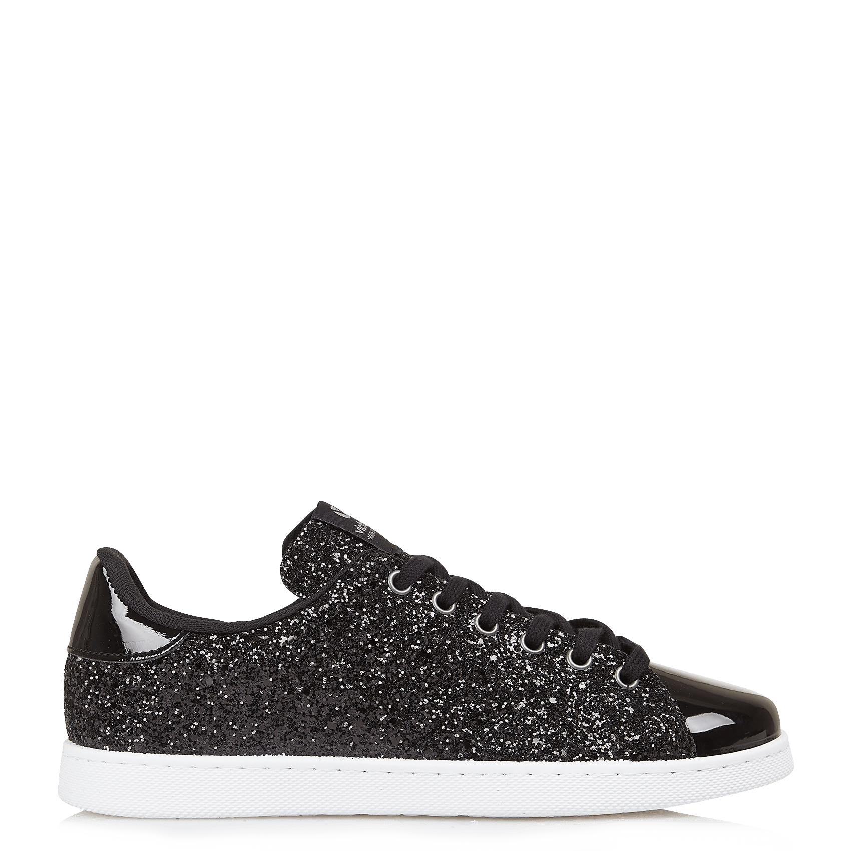 Baskets Basses Paillettes Negro Victoria Femme Place des