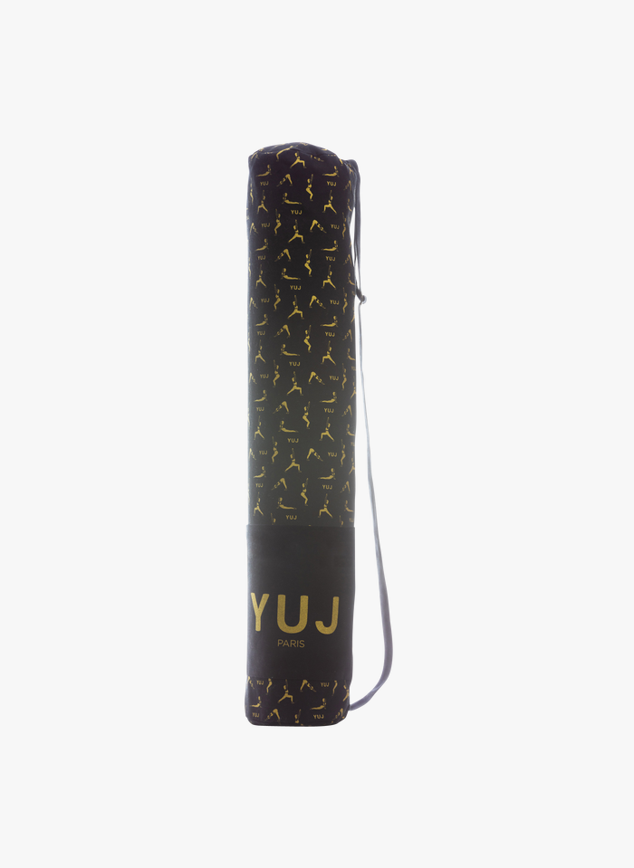 YUJ YOGA PARIS Sac pour tapis de yoga en coton Noir