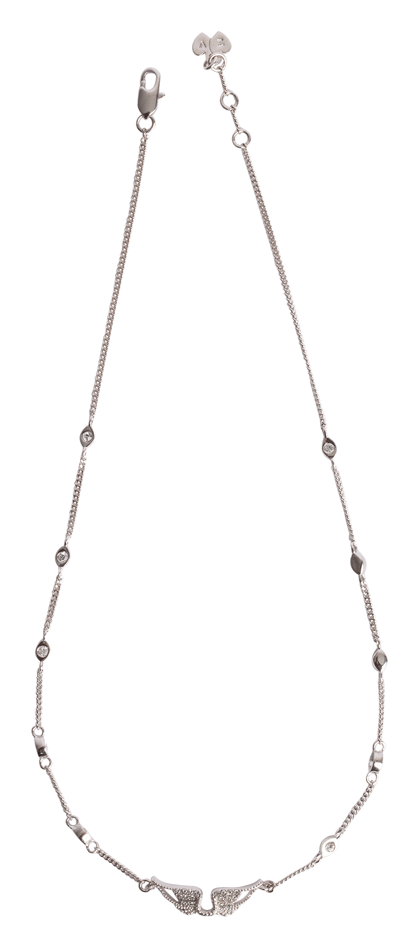 Collier Long Déclaration Zadig & Voltaire "Arty" - Or Noir, Prix Conseillé 175€