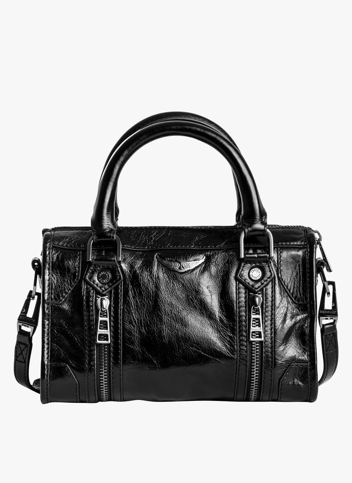 Petit Sac Main En Cuir Xs Sunny 2 Noir Zadig voltaire Femme