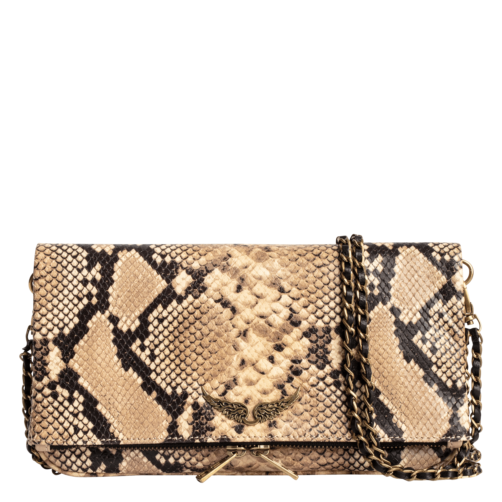 pochette zadig et voltaire python