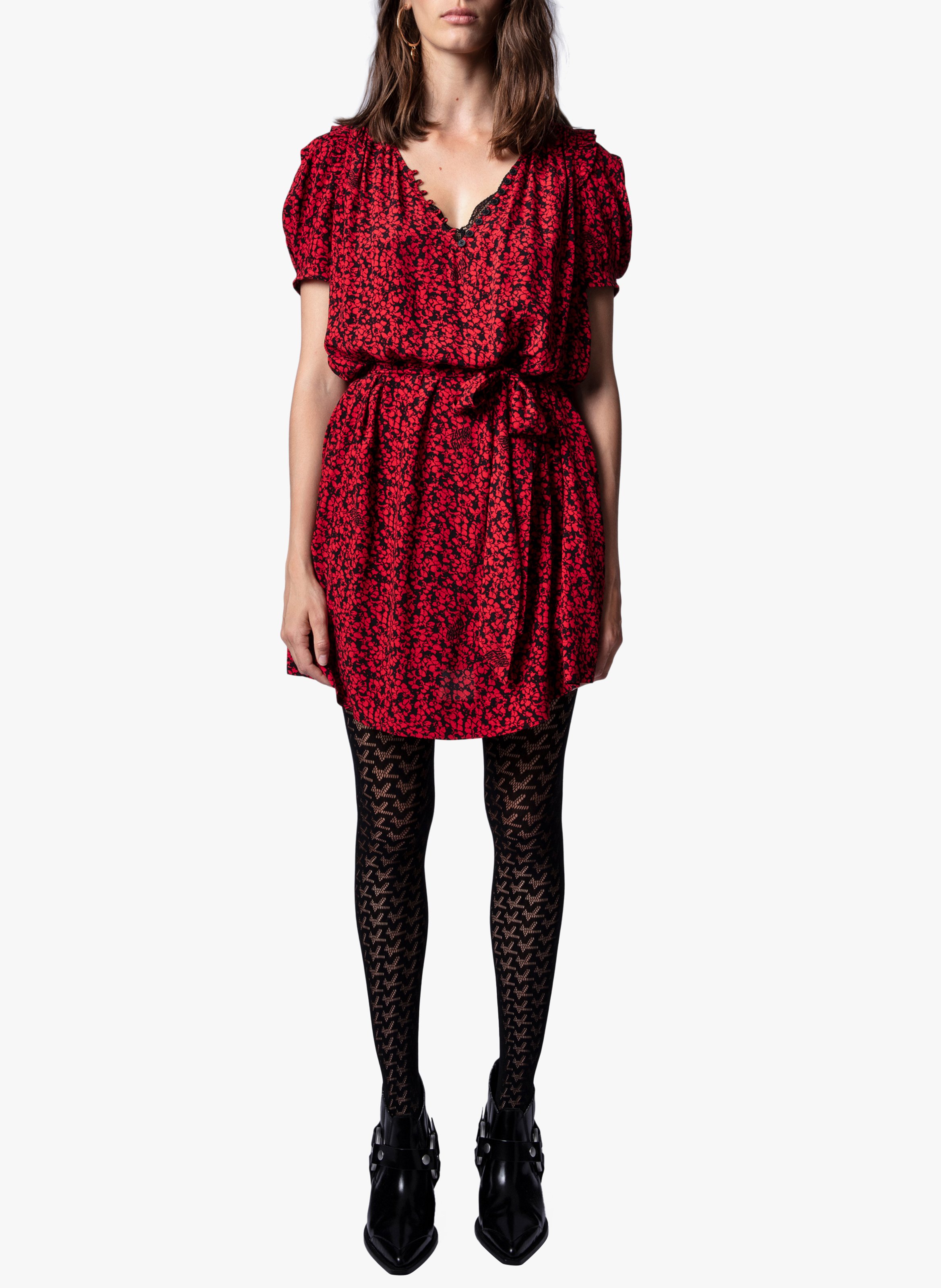 robe rouge soldes
