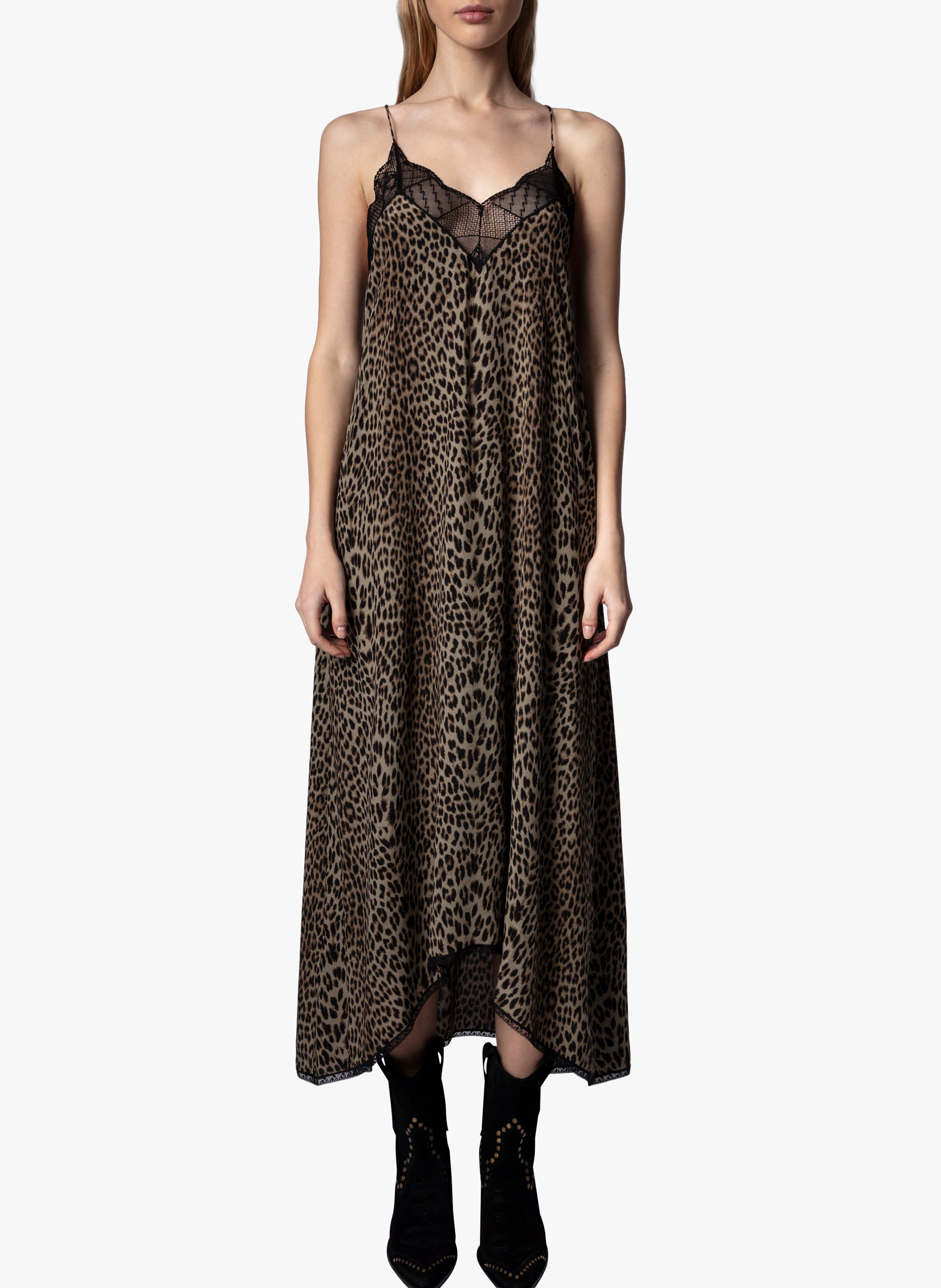 robe sans manche longue