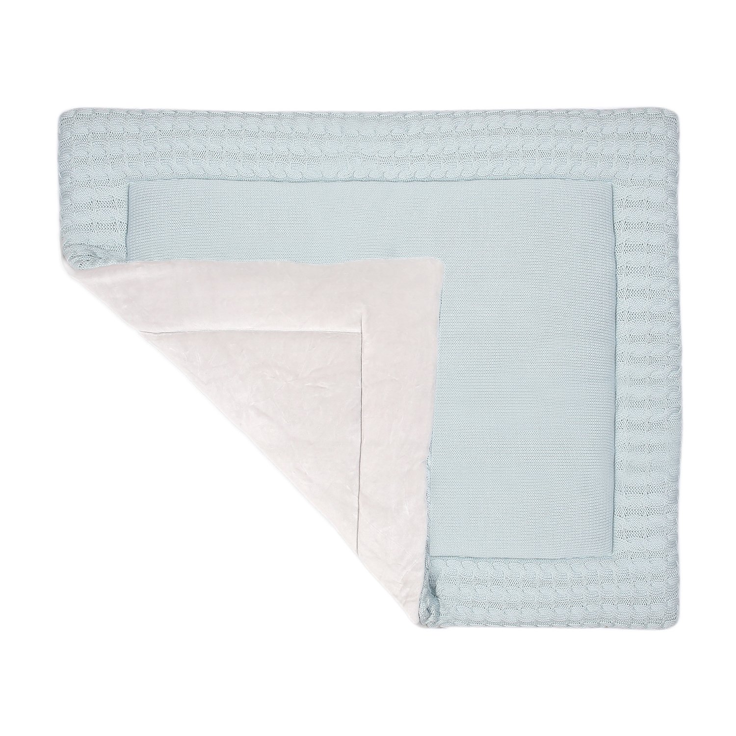 Cotton baby play mat KINDSGUT Green