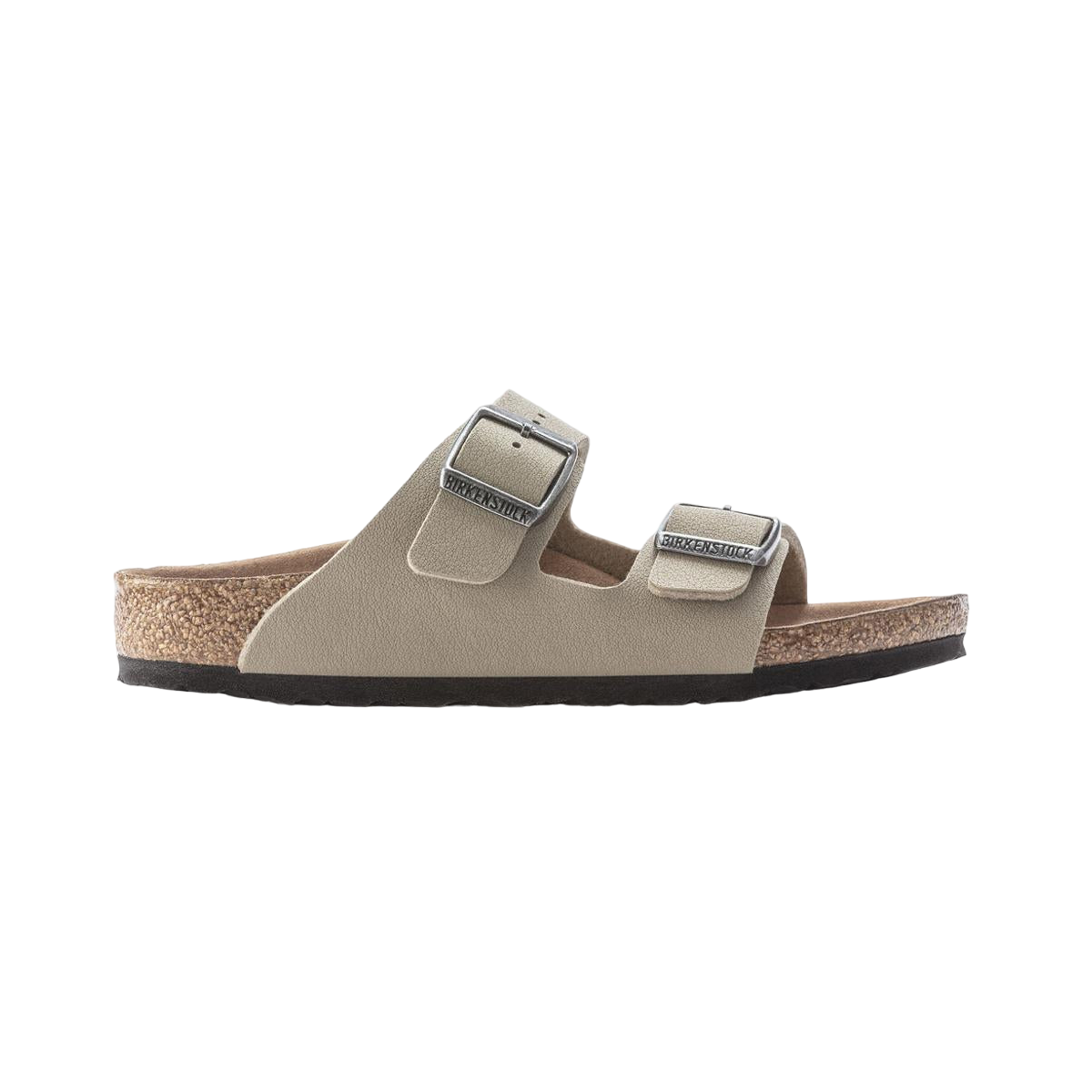 Faux leather sandals BIRKENSTOCK Brown
