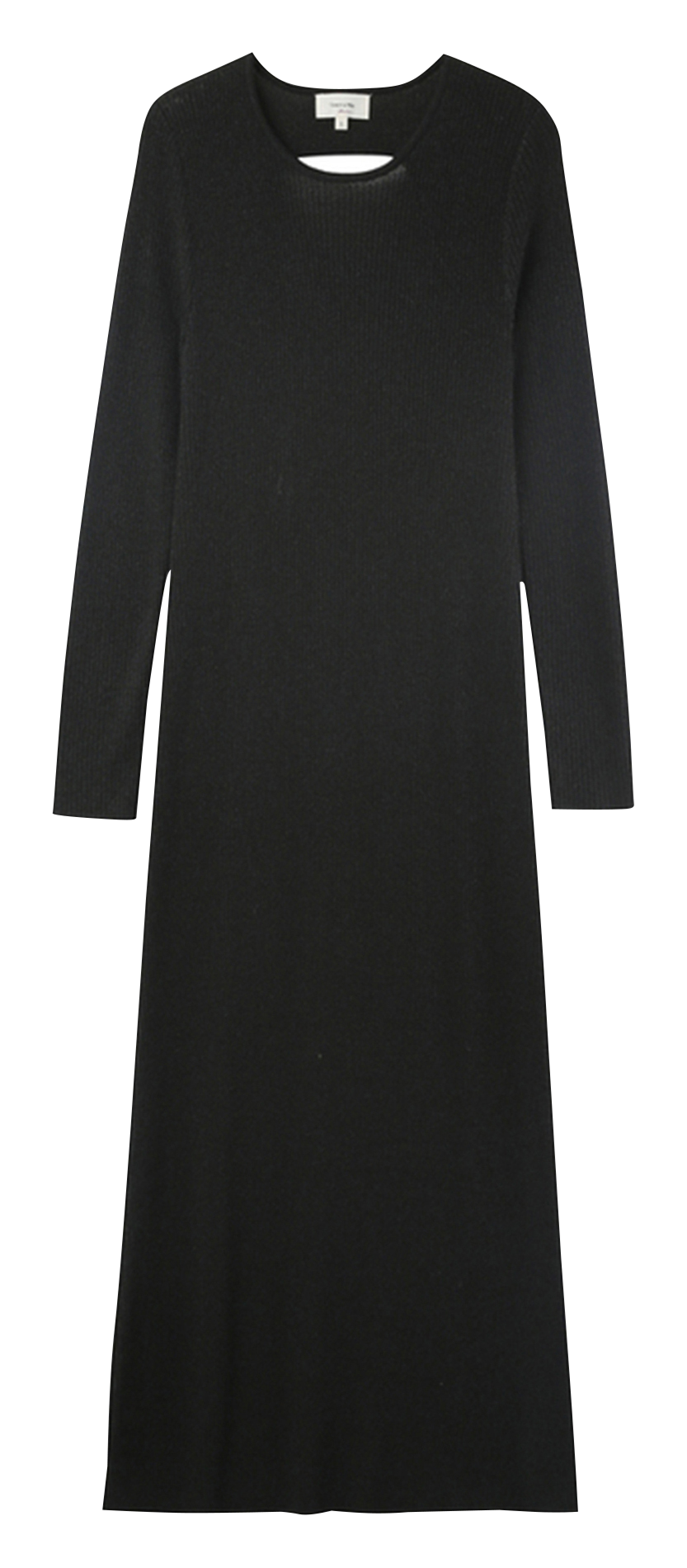 Robe longue en maille GRACE ET MILA Noir