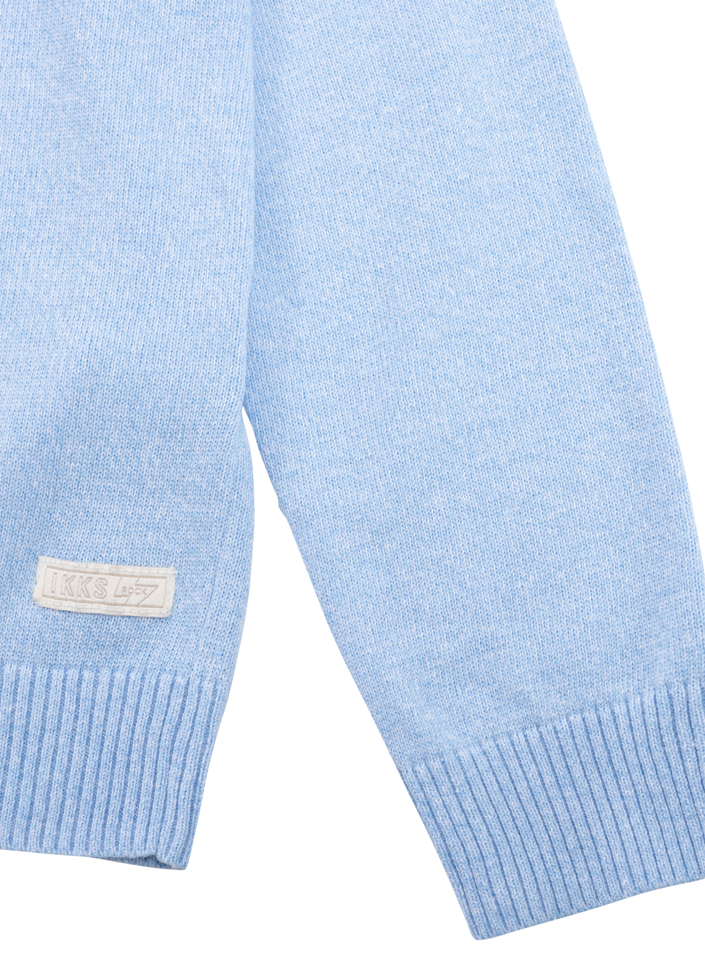 Pull imprimé en coton IKKS JUNIOR Bleu