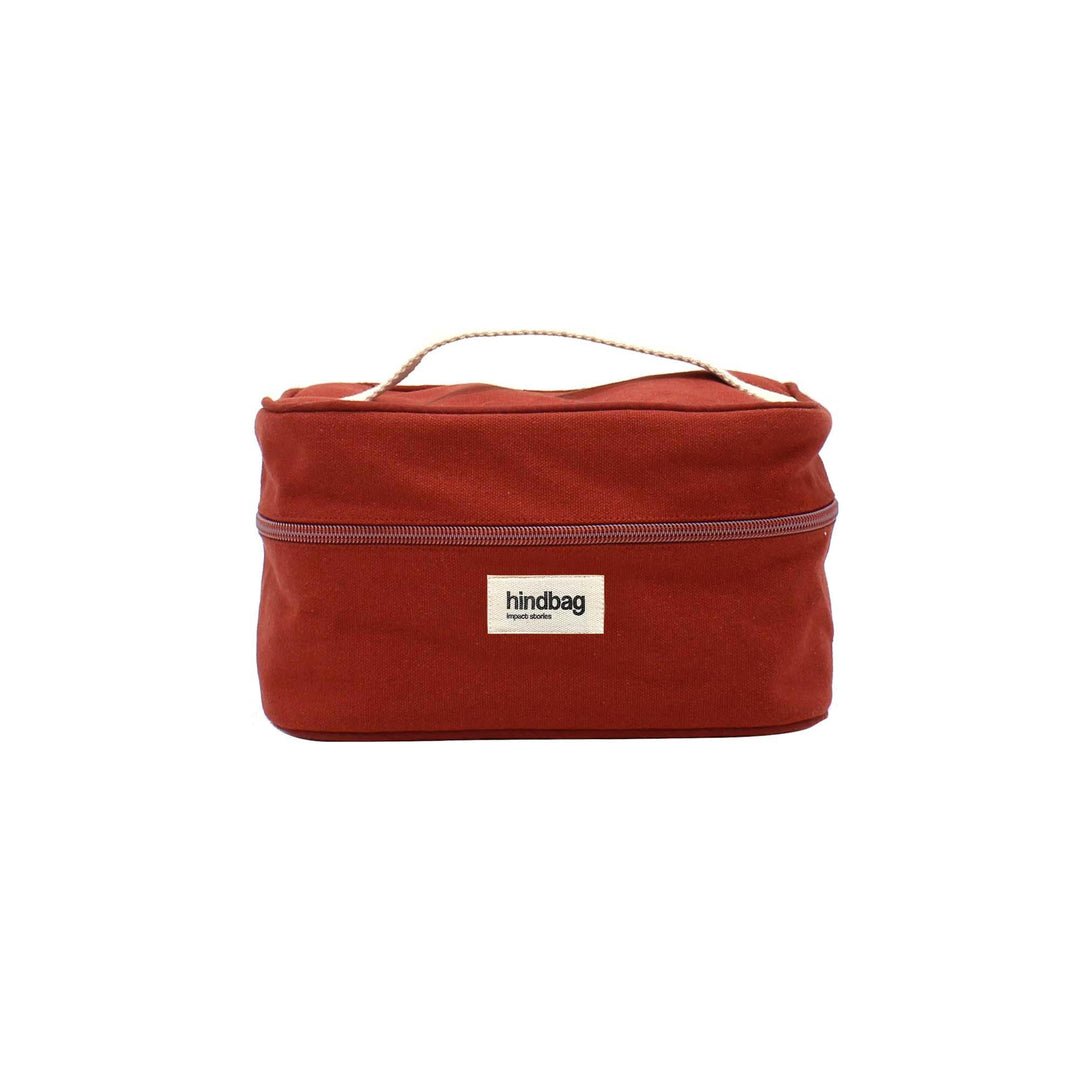 Cotton toiletry bag HINDBAG Red