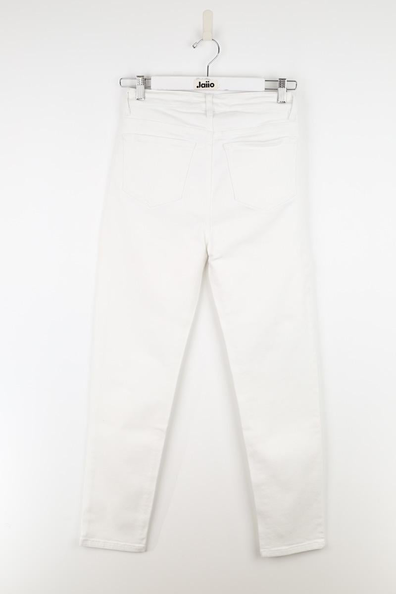 Cotton skinny jeans IRO - Seconde Main White