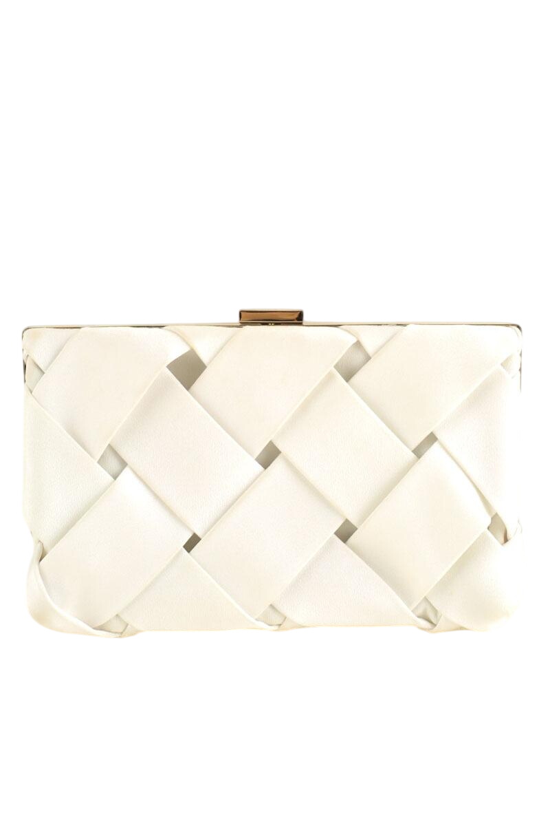White clutch PAULE KA - Seconde main White