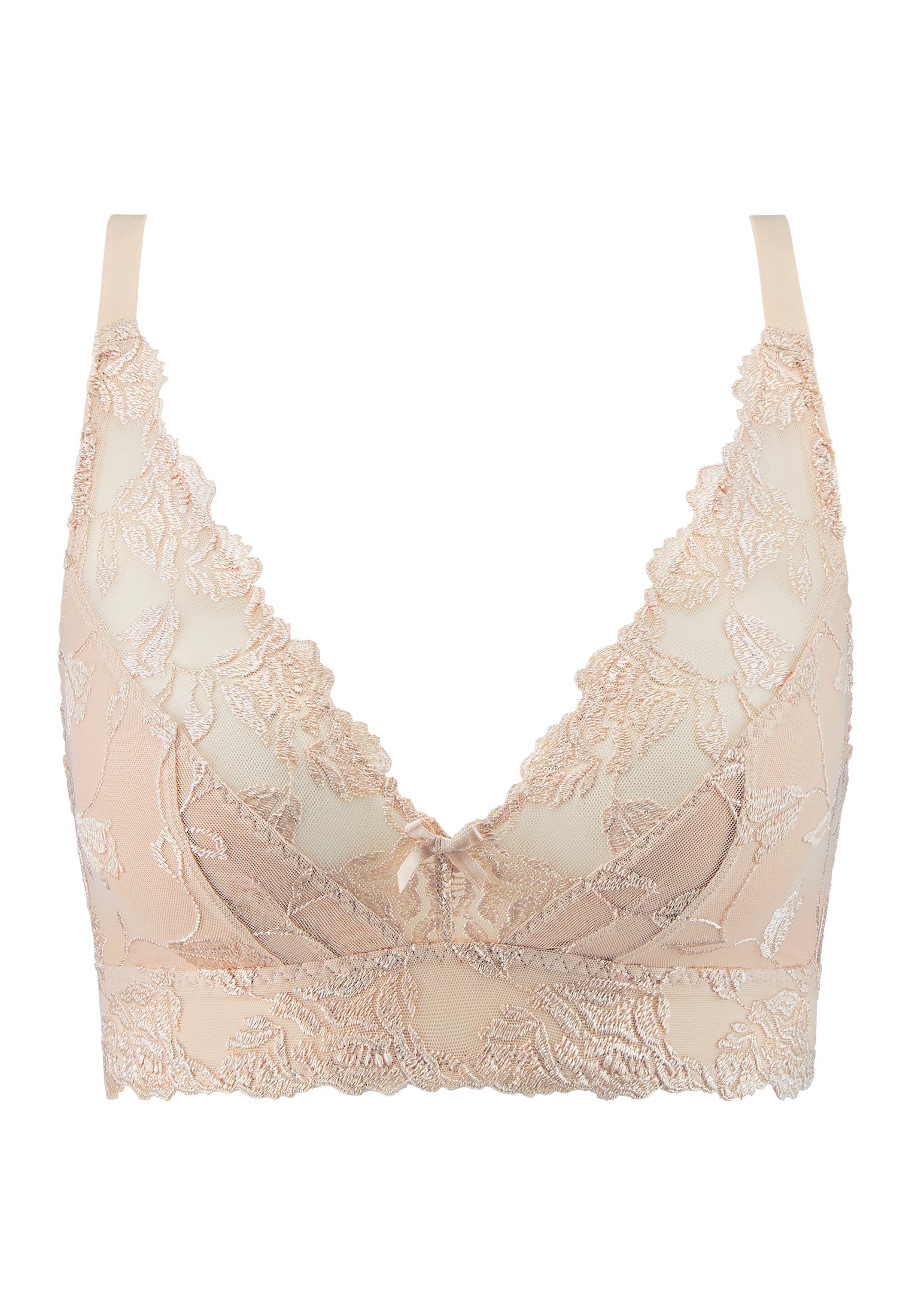 Foam crop top AUBADE Beige