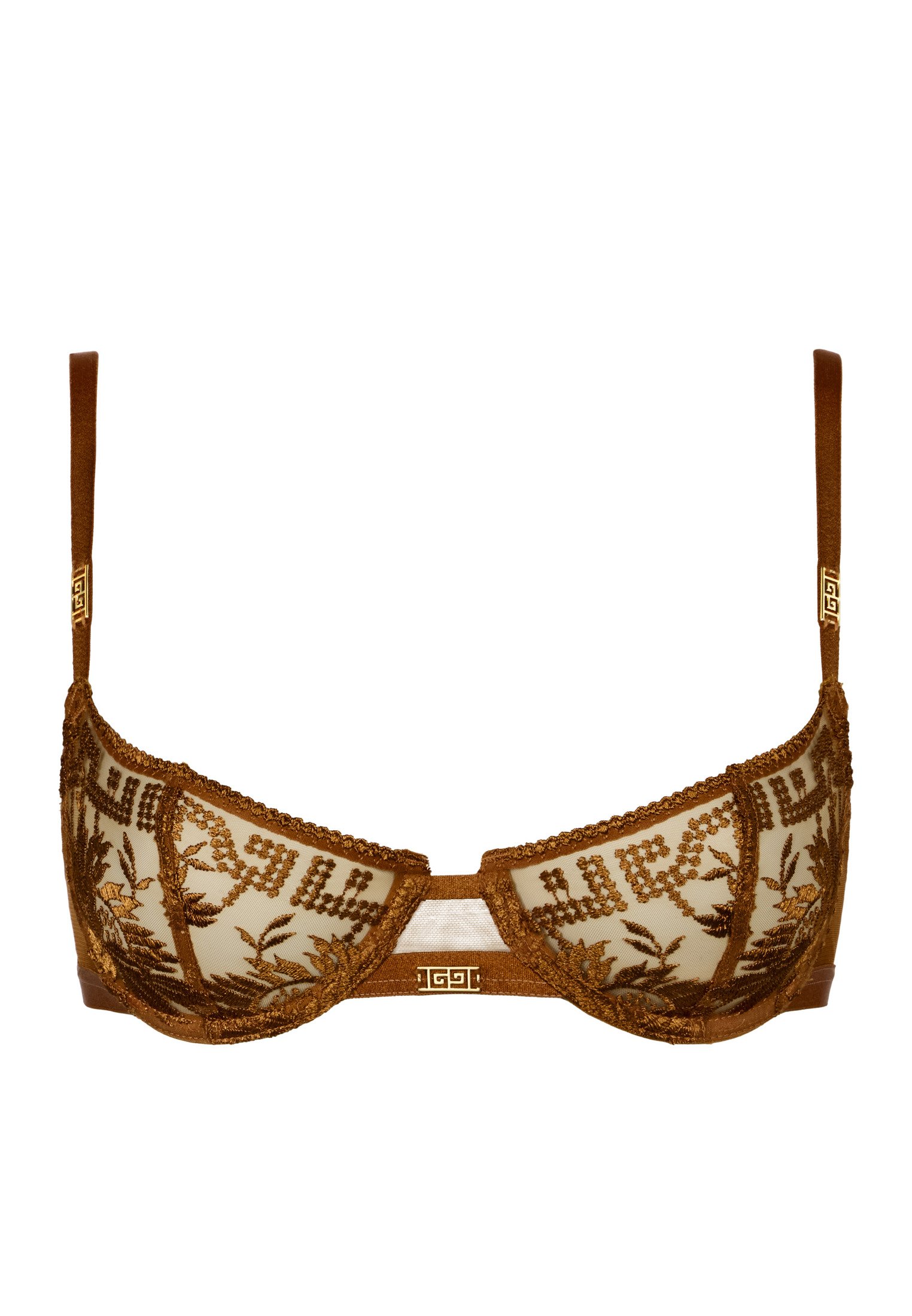 Underwired demi-cup bra AUBADE Golden