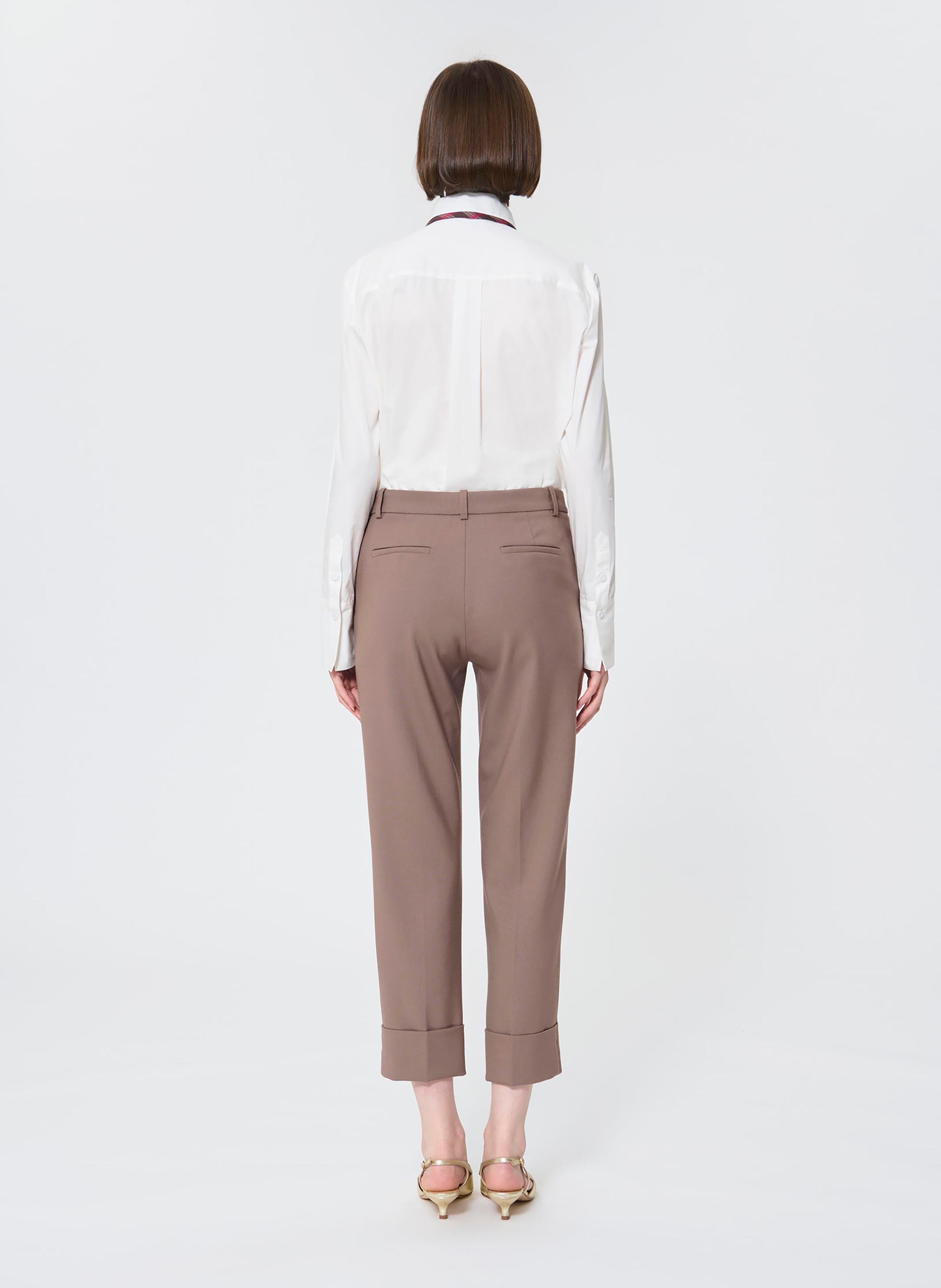 Klassieke broek TARA JARMON Beige