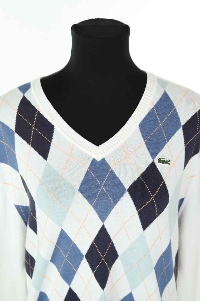 Cotton sweater LACOSTE - SECONDE MAIN Multicolored