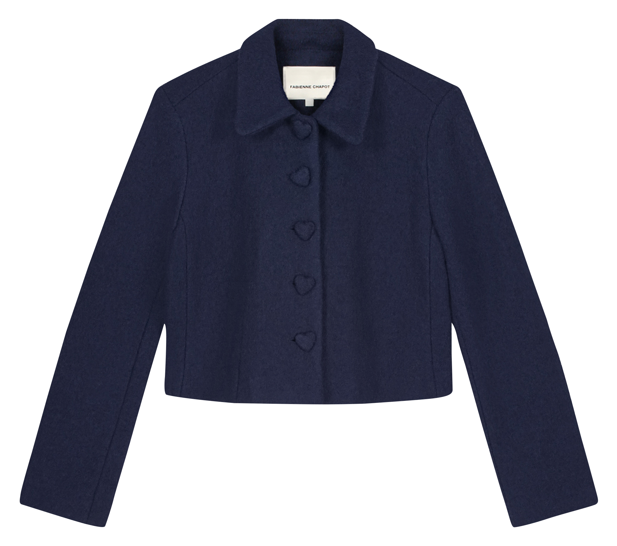 Jack met klassieke kraag FABIENNE CHAPOT Blauw