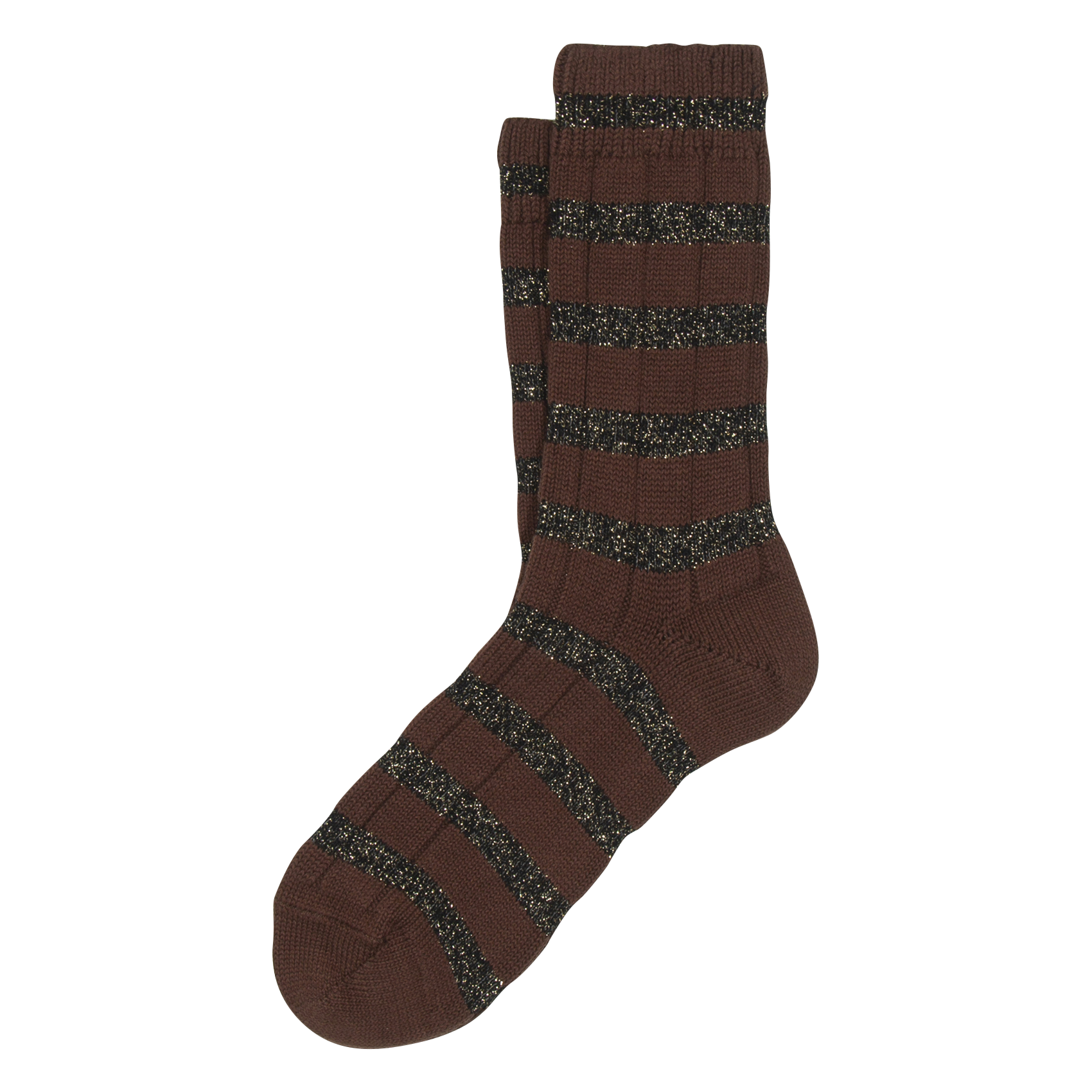 Chaussettes en coton mélangé rayé ANT45