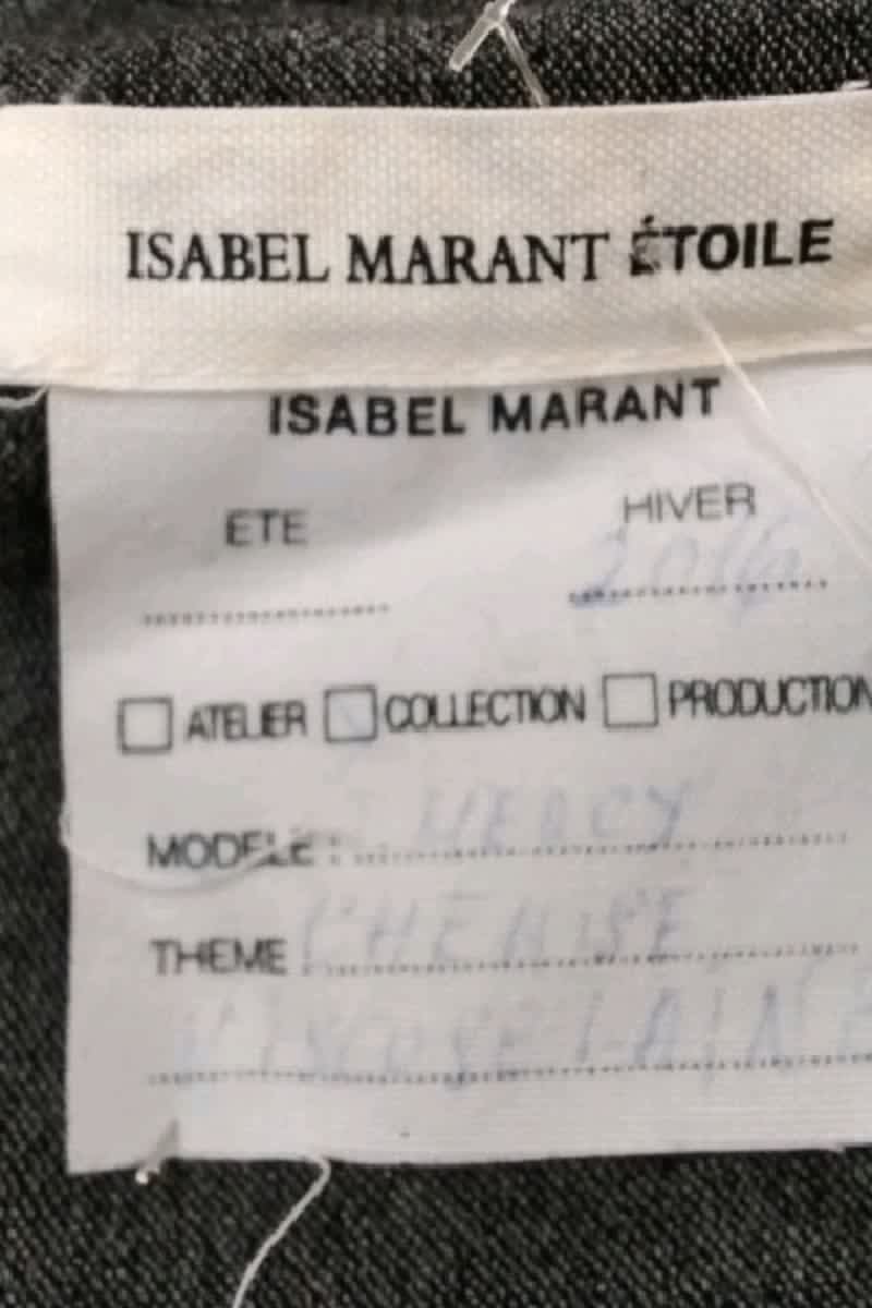 Blouse ISABEL MARANT - Seconde Main Grey