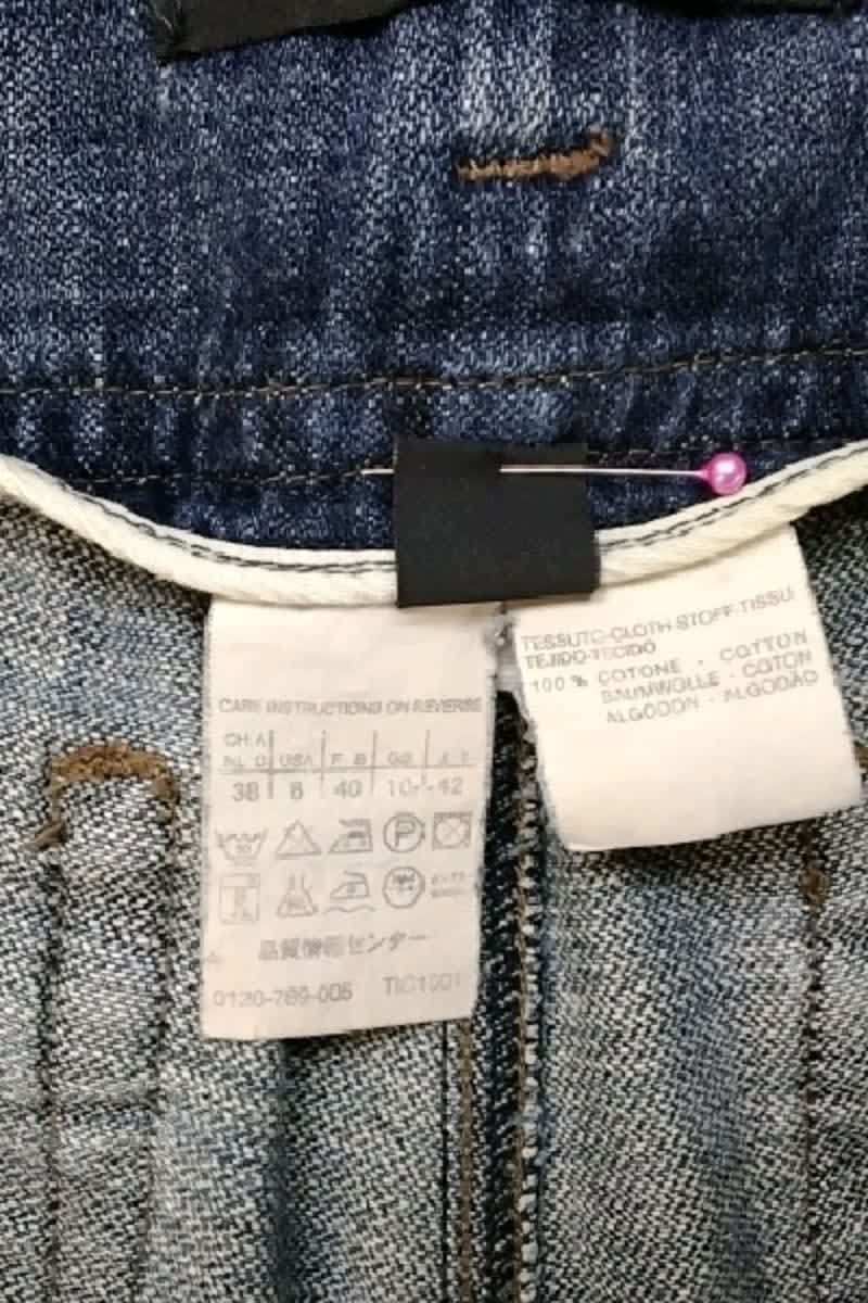 - Straight-leg jeans
- 5 pockets
- Straight cut
- Faded effect MAX MARA - Seconde Main Blue