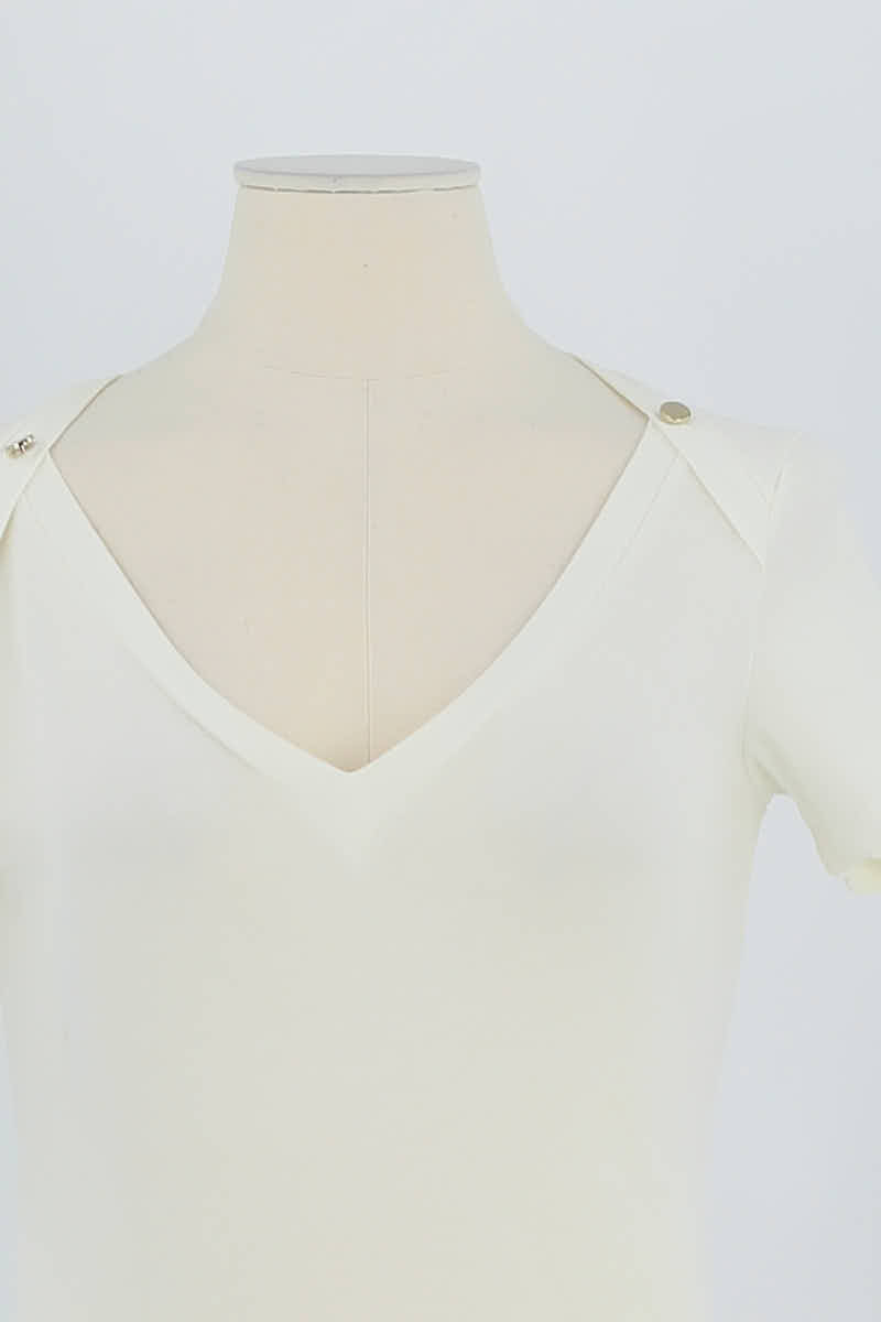 T-shirt LACOSTE - SECONDE MAIN White