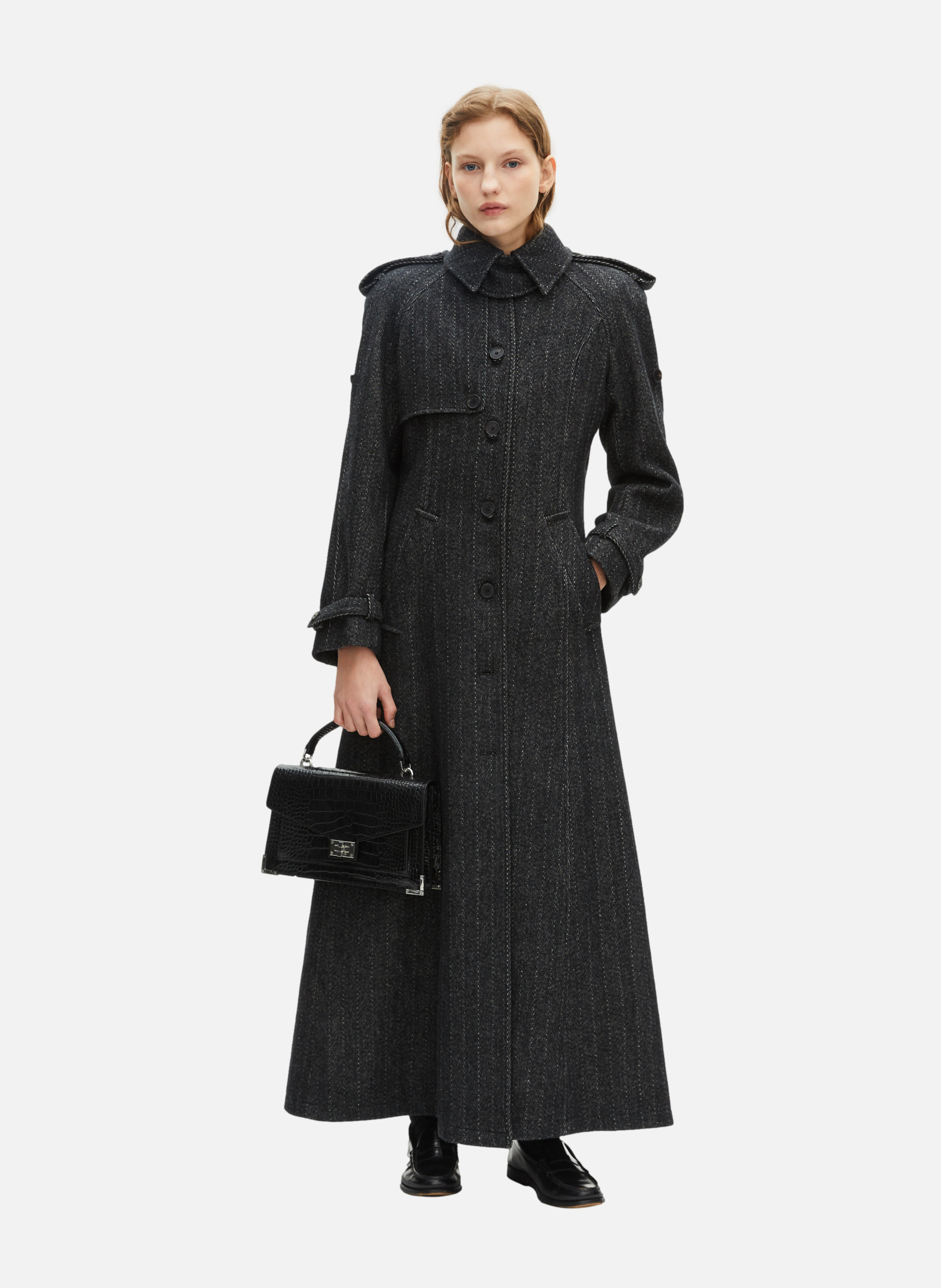 Long coat THE KOOPLES Grey