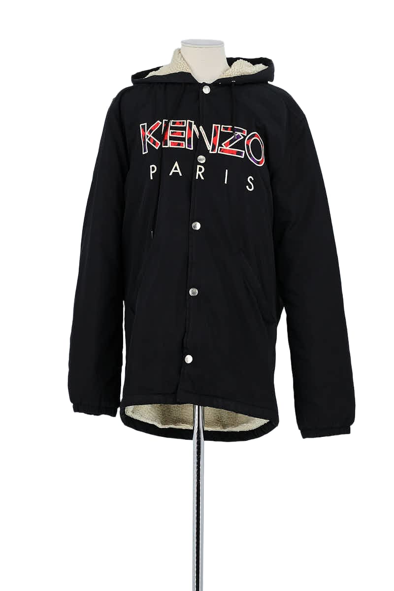 Coat KENZO - SECONDE MAIN Black