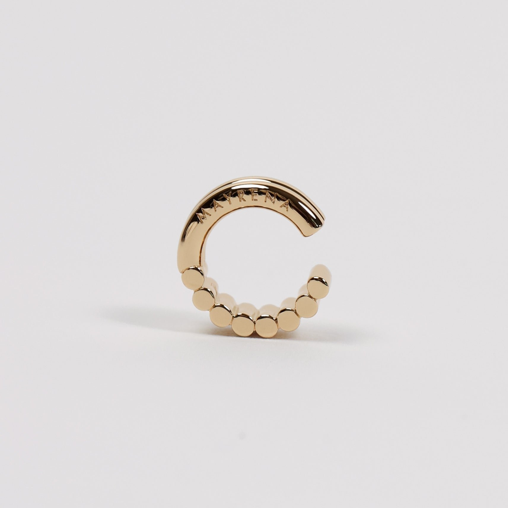 Earcuff mini, plaqué or MAYRENA Doré
