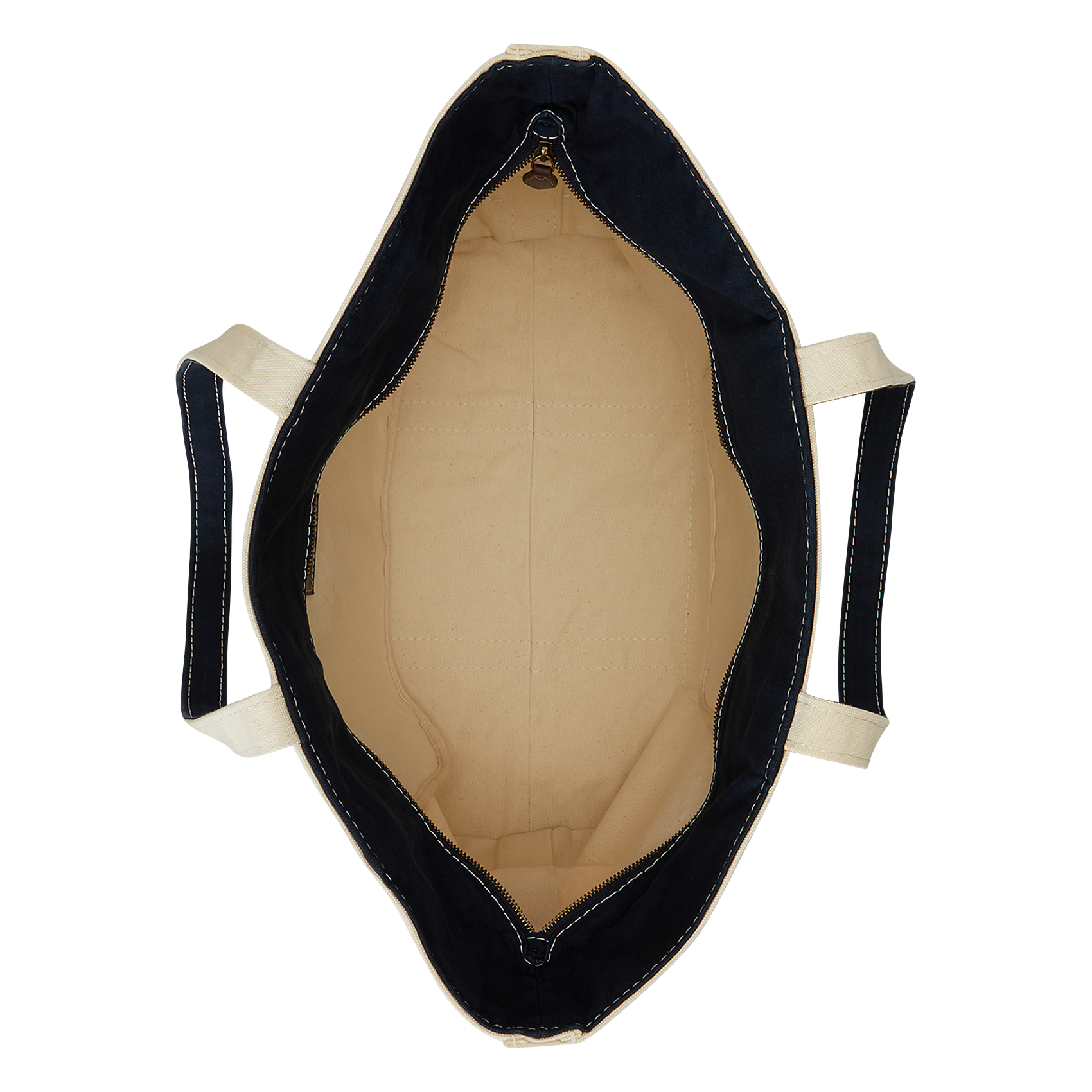 Schultertasche aus Baumwolle POLO RALPH LAUREN Beige