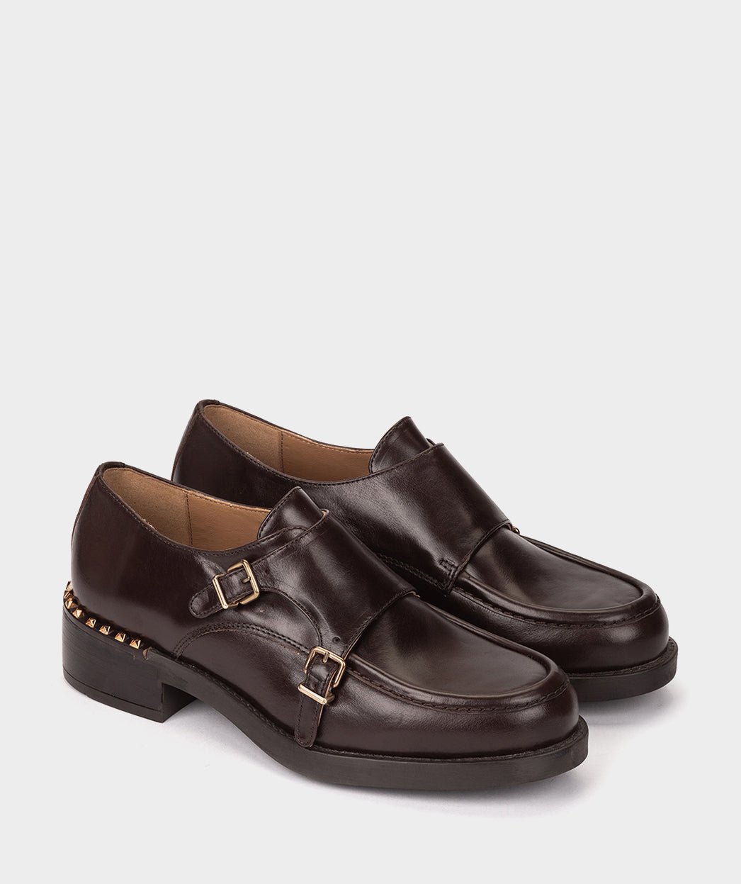 Brown leather loafers PEDRO MIRALLES Brown