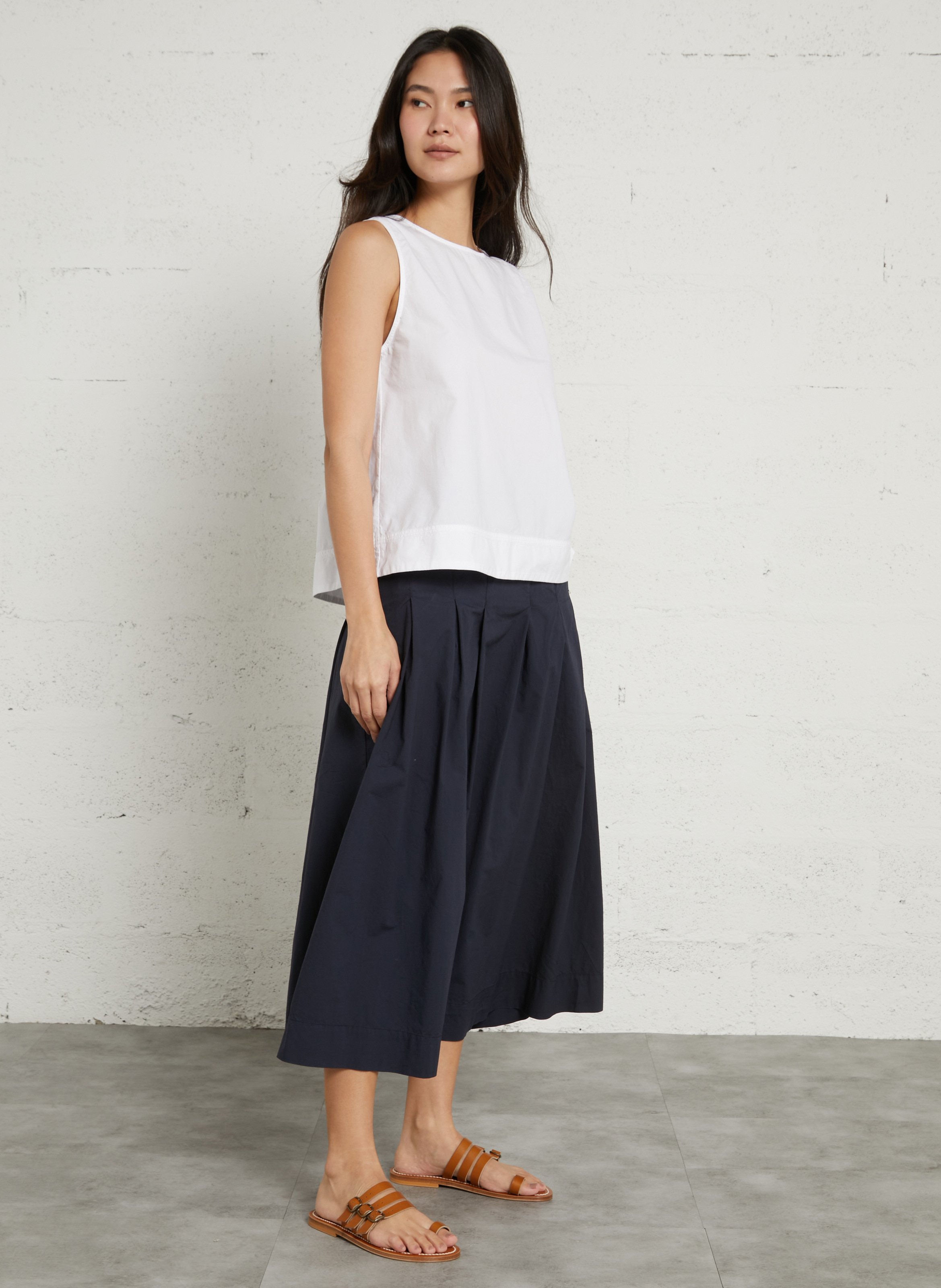 Arizona flat sandals K JACQUES Brown