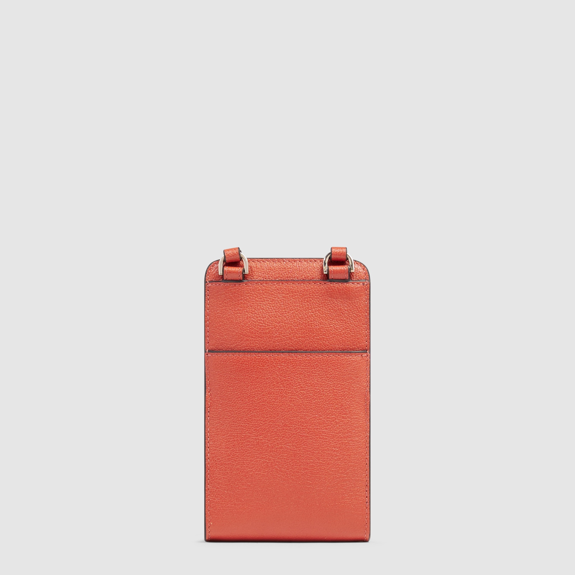 Pochette pour téléphone tour du cou PIQUADRO Orange