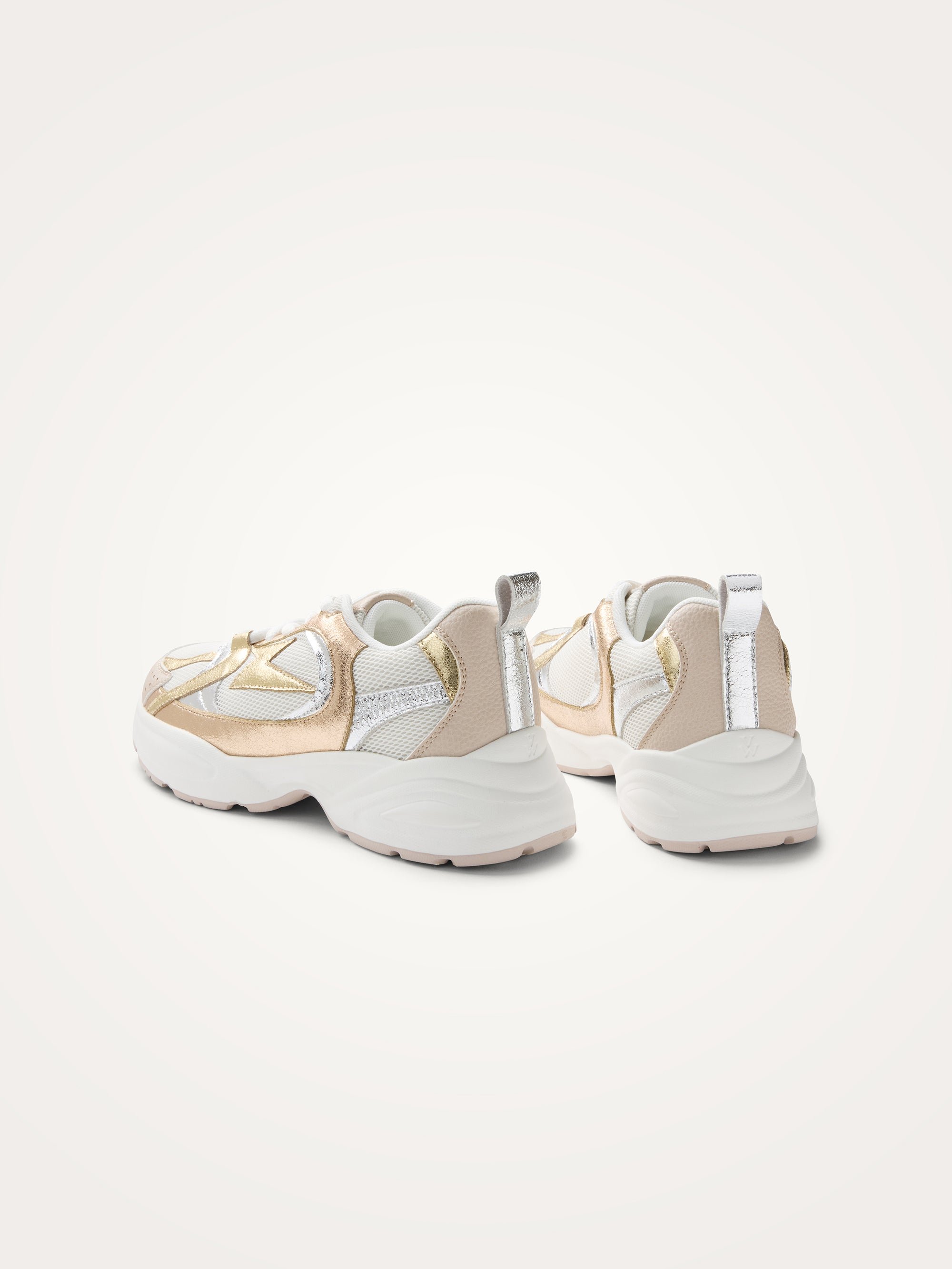 Low mesh sneakers VANESSA WU Golden